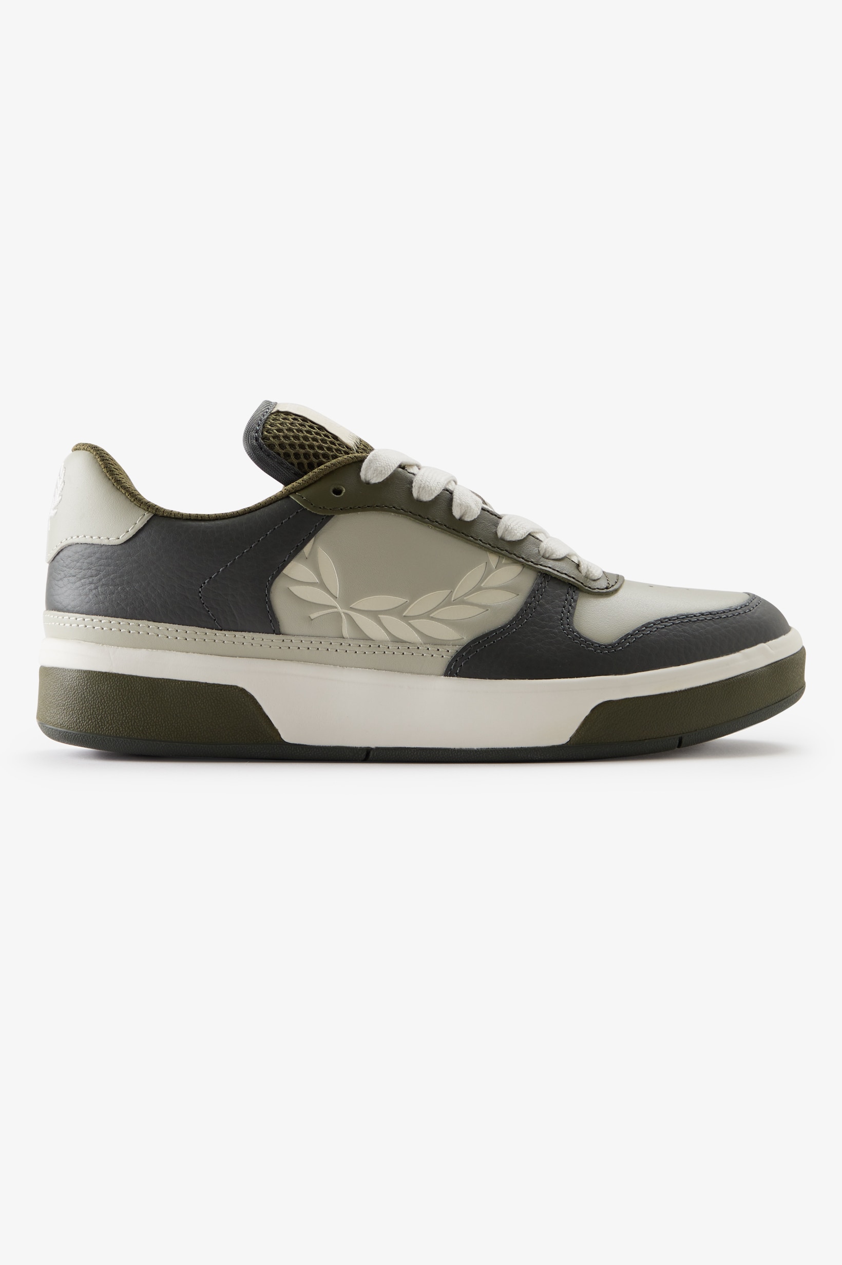 Imagem 0 de Sapatilhas Unisexo 'B300' em pele texturizada Fred Perry