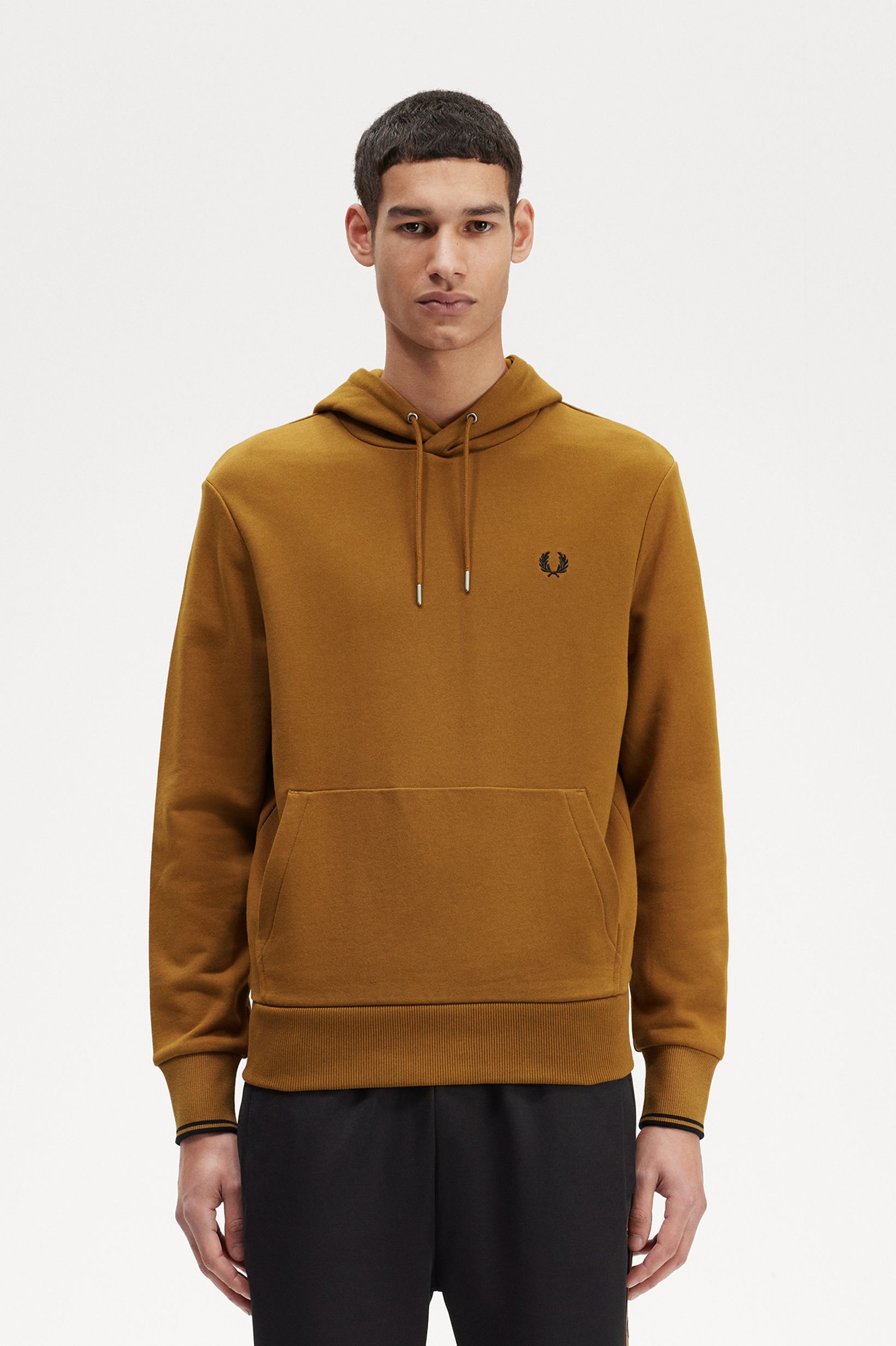Sweatshirt com capuz Camel-1