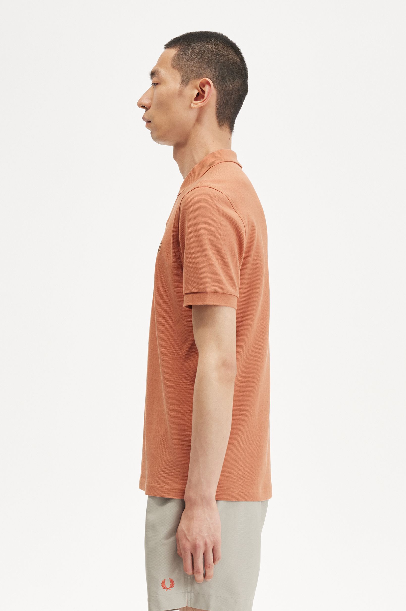 Polo Fred Perry 'M6000' Castanho-claro-2