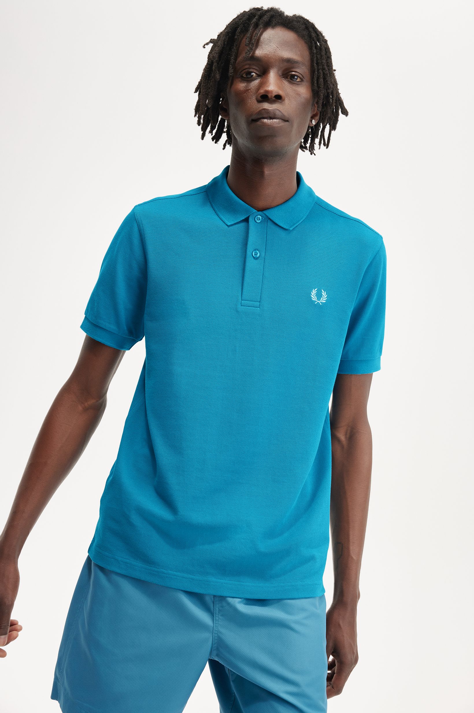 Polo Fred Perry 'M6000' Azul-1