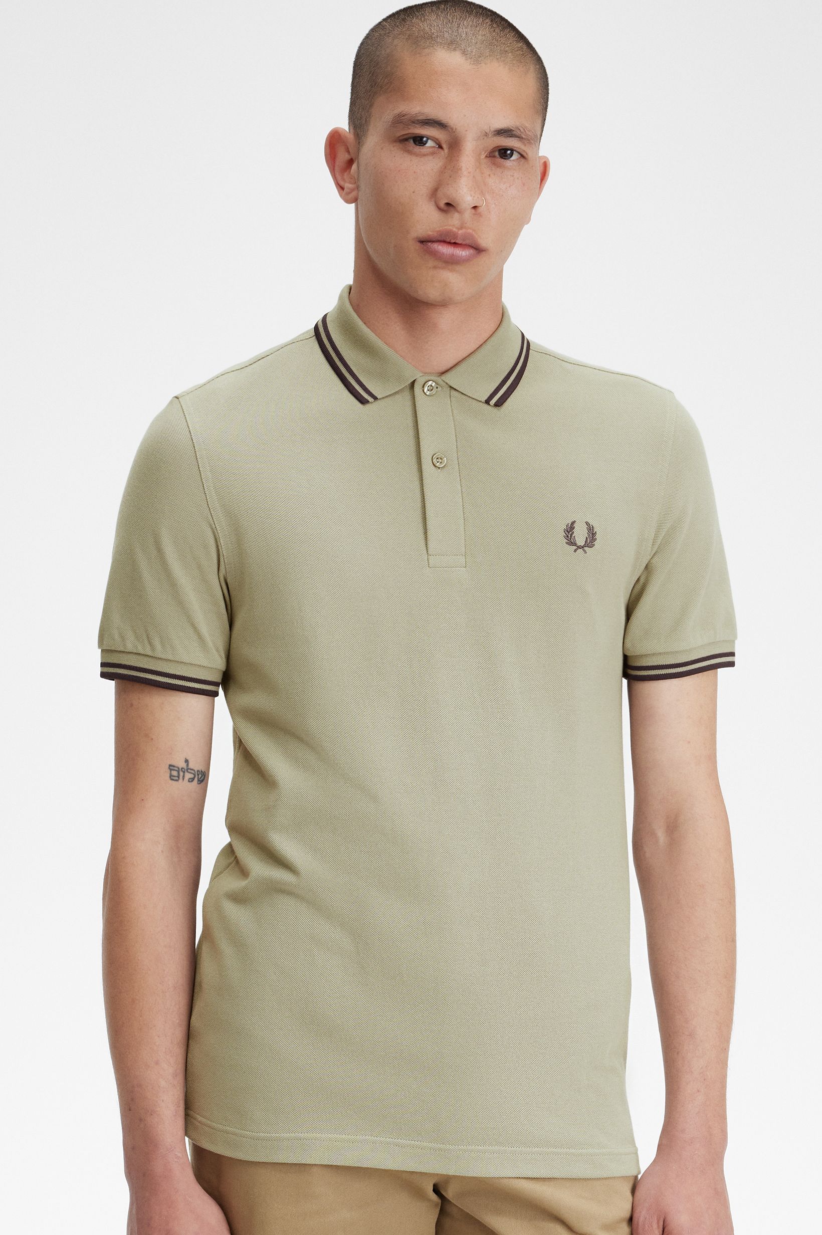 Imagem 0 de Polo original  'Twin Tipped Fred Perry Shirt'