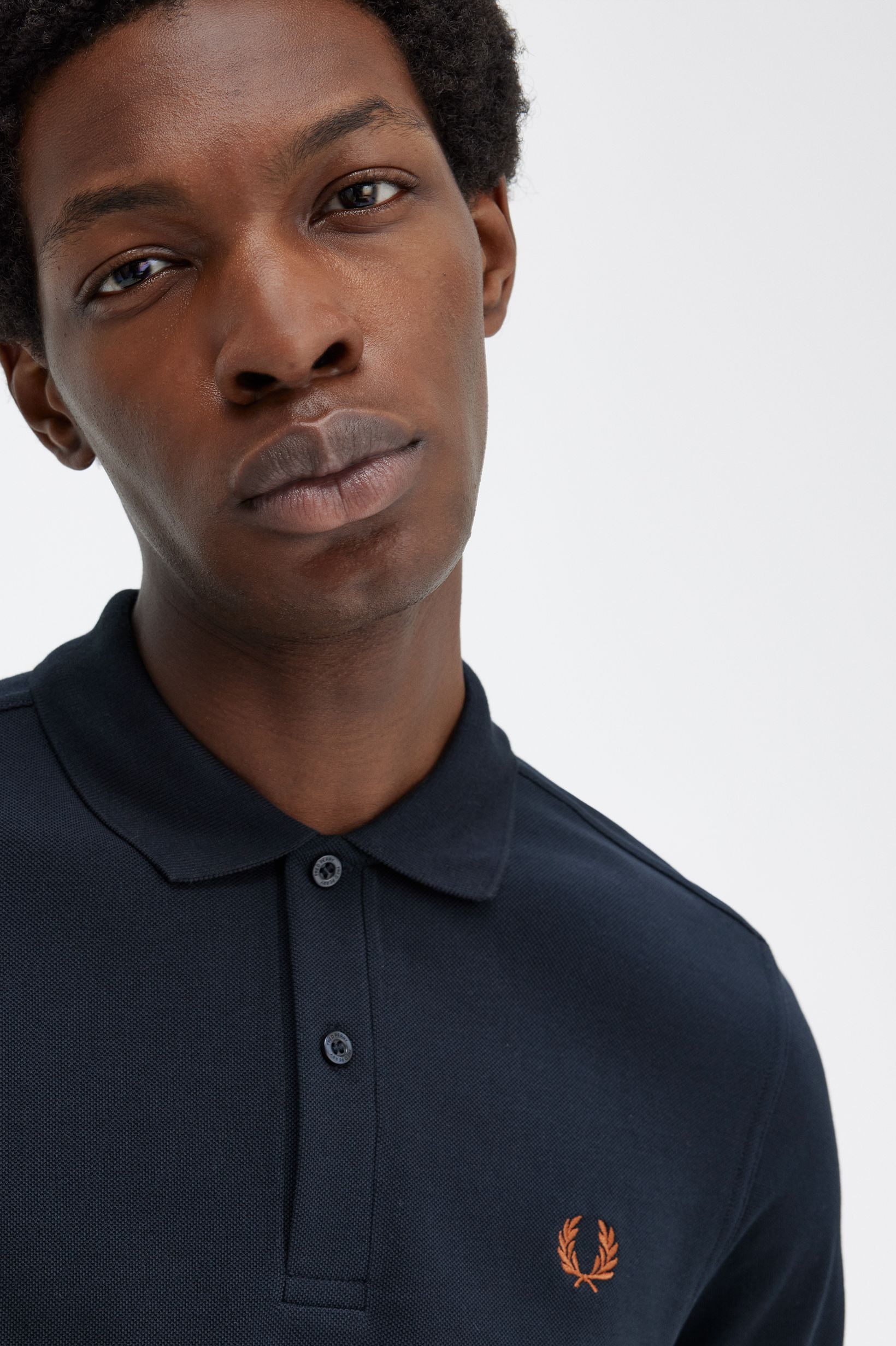 Polo Fred Perry 'M6000' Azul-marinho-2