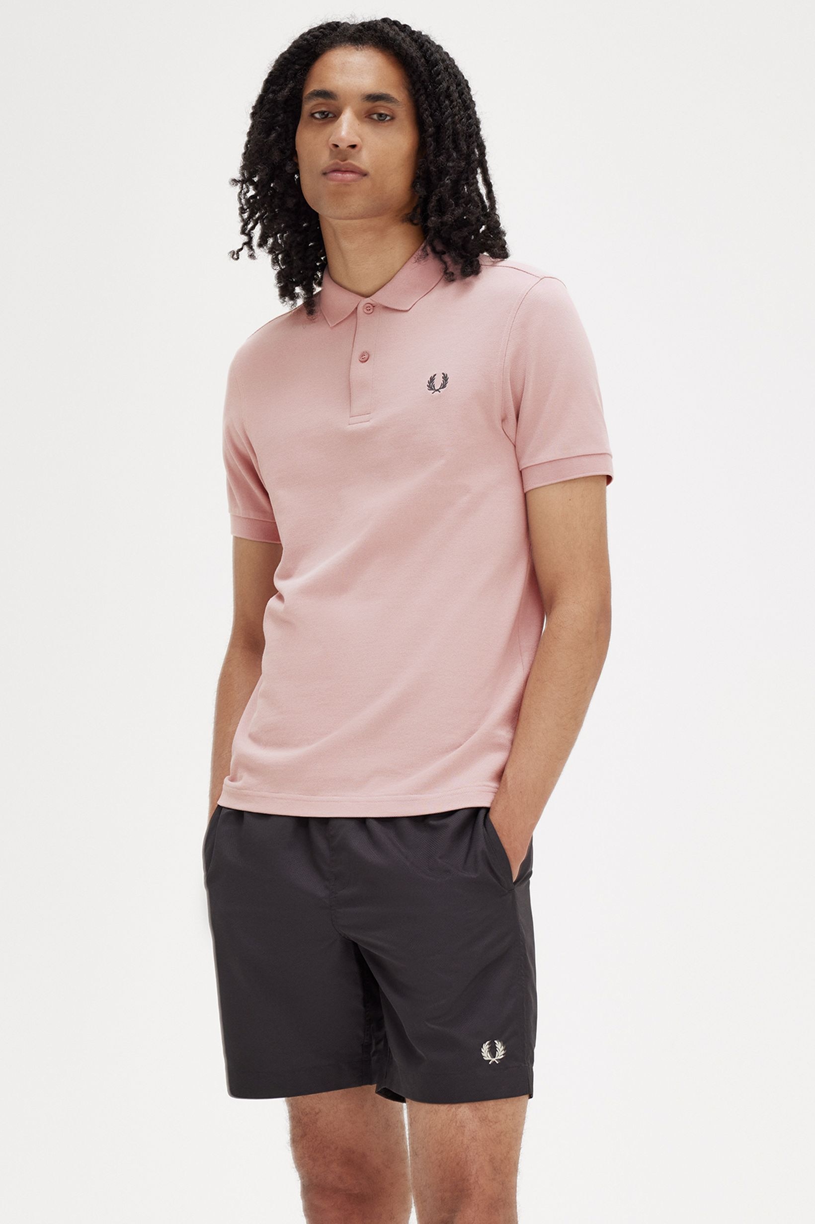 Polo Fred Perry 'M6000' Rosa-1