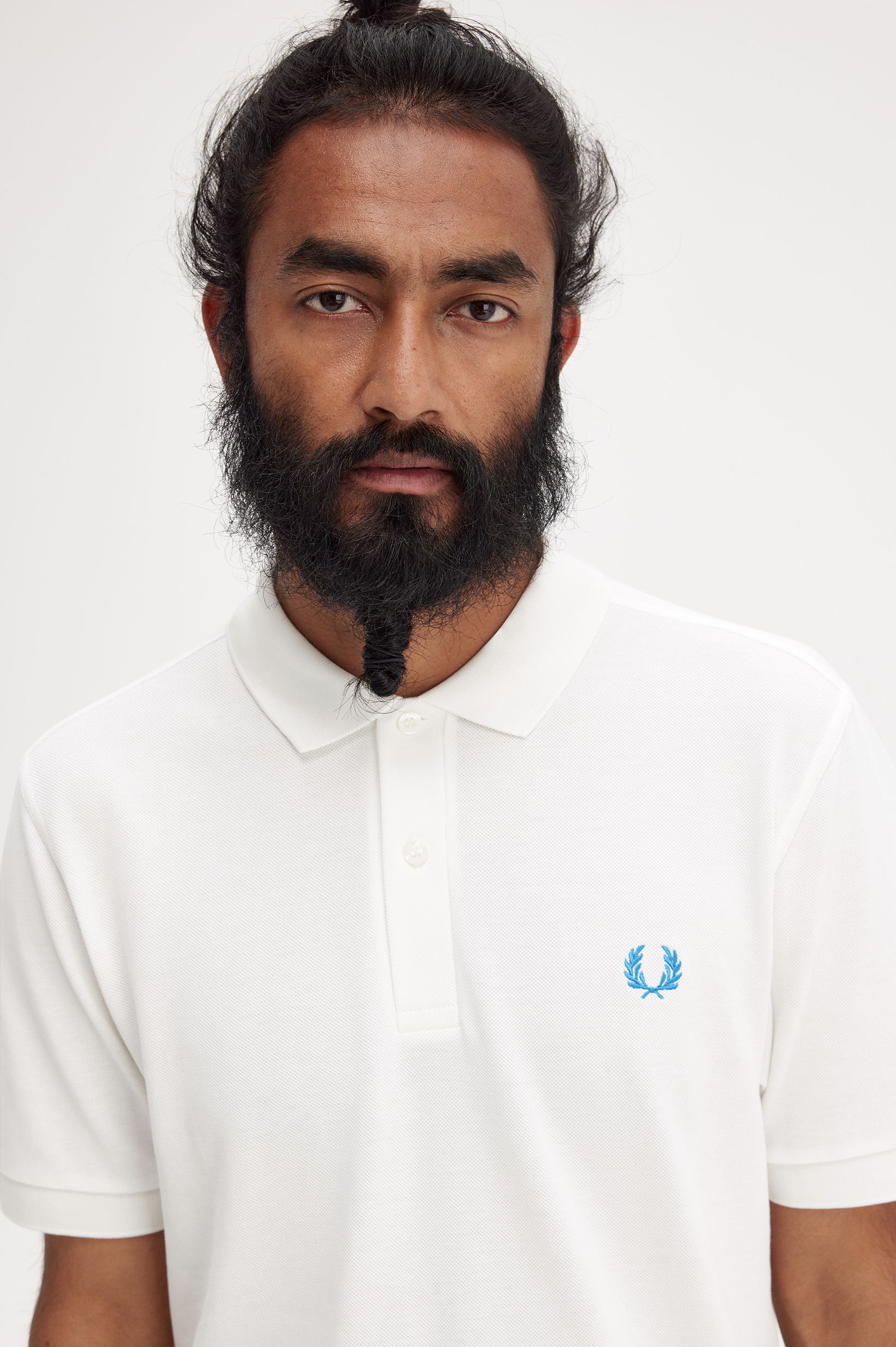 Polo Fred Perry 'M6000' Branco-2