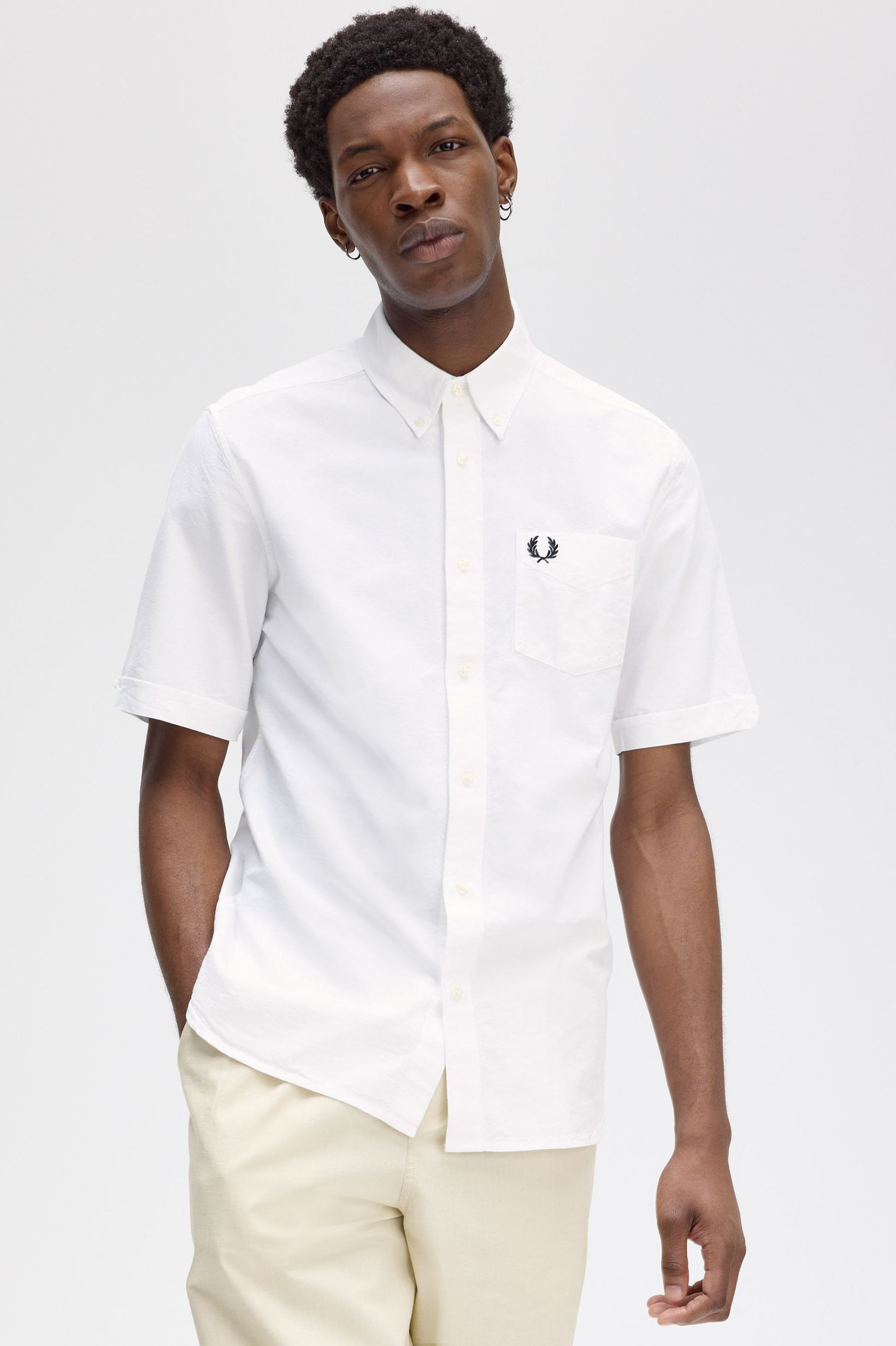 Camisa 'Oxford' Branco-1