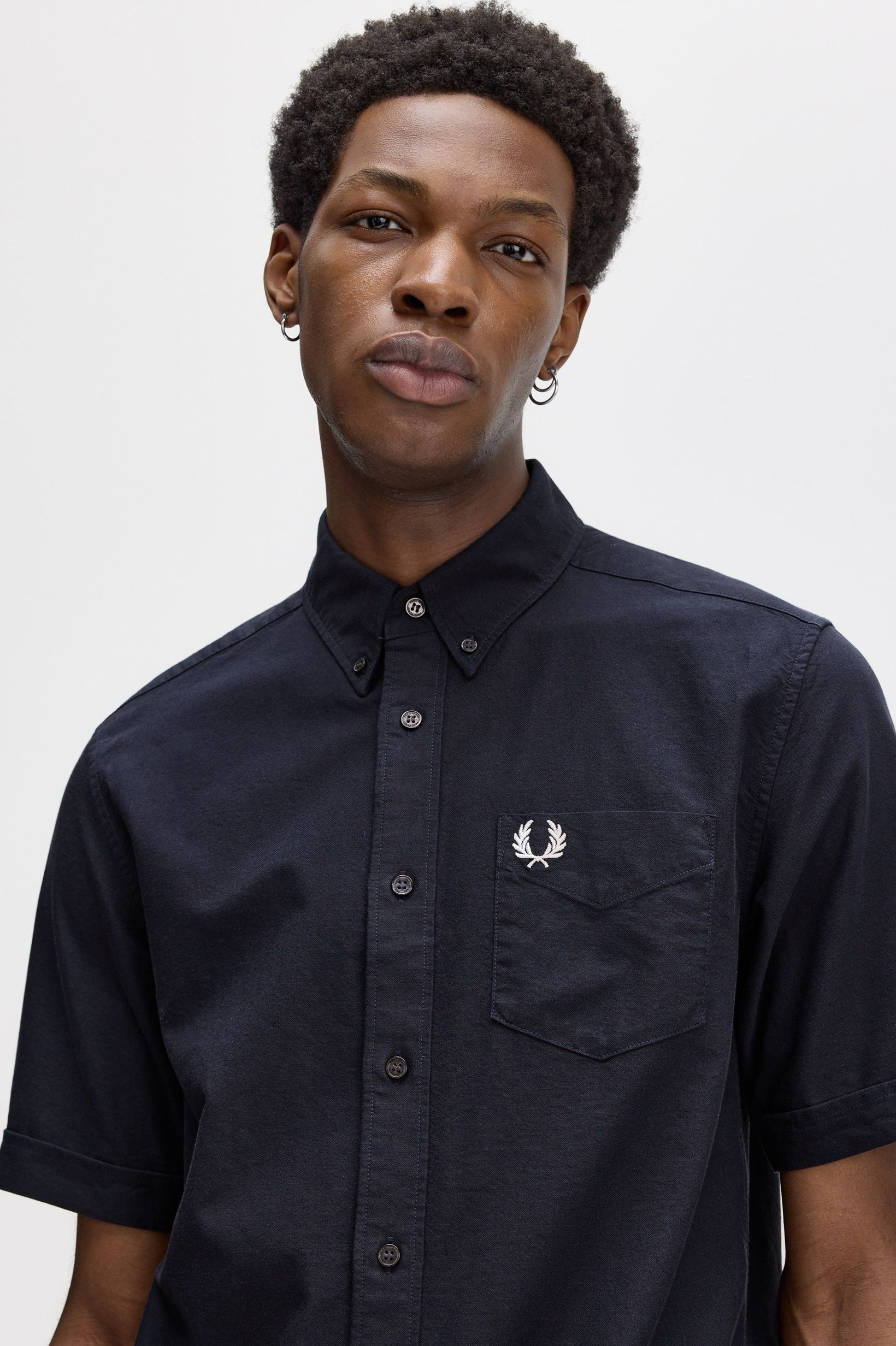 Camisa 'Oxford' Azul-marinho-2