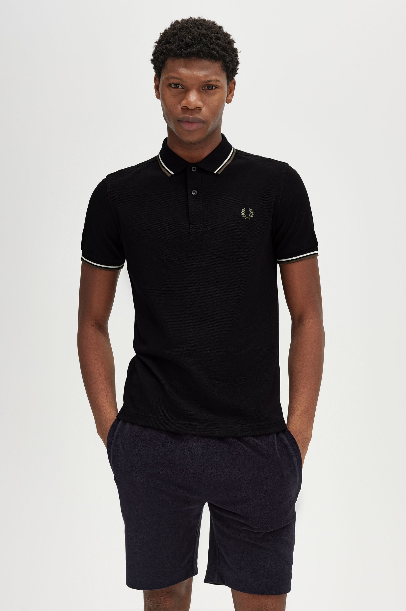 Imagem 0 de Polo original  'Twin Tipped Fred Perry Shirt'