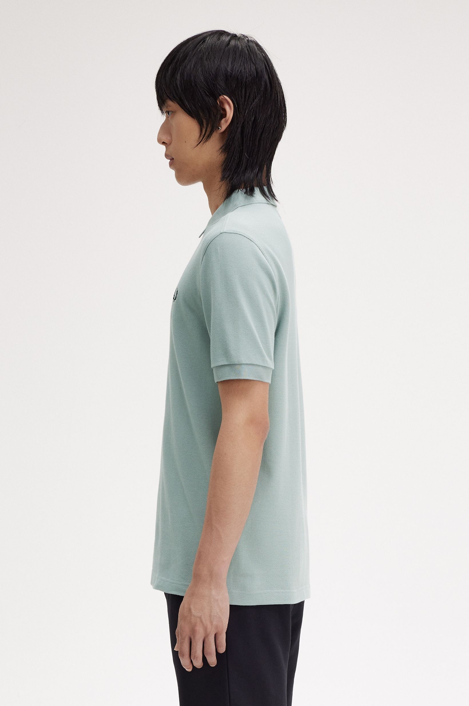 Polo Fred Perry 'M6000' Azul-claro-2
