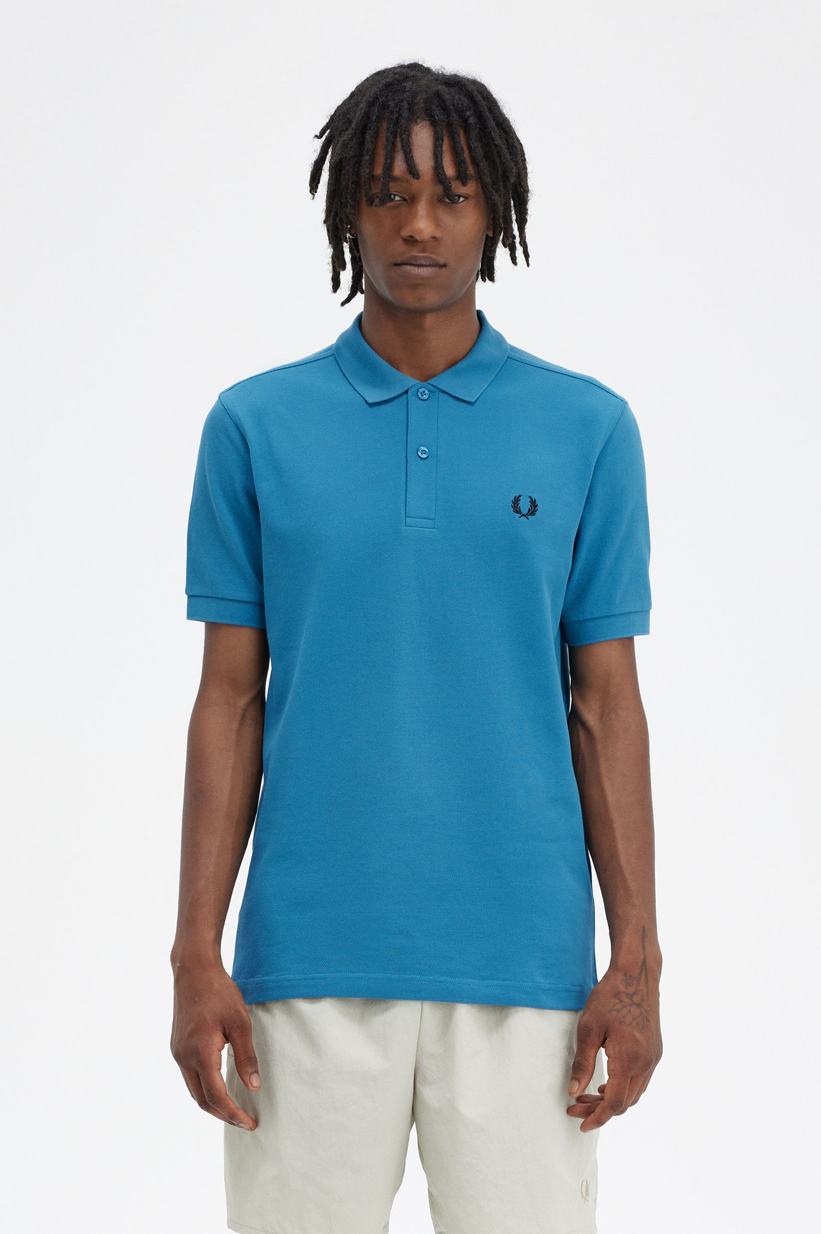 Polo Fred Perry 'M6000' Azul-1