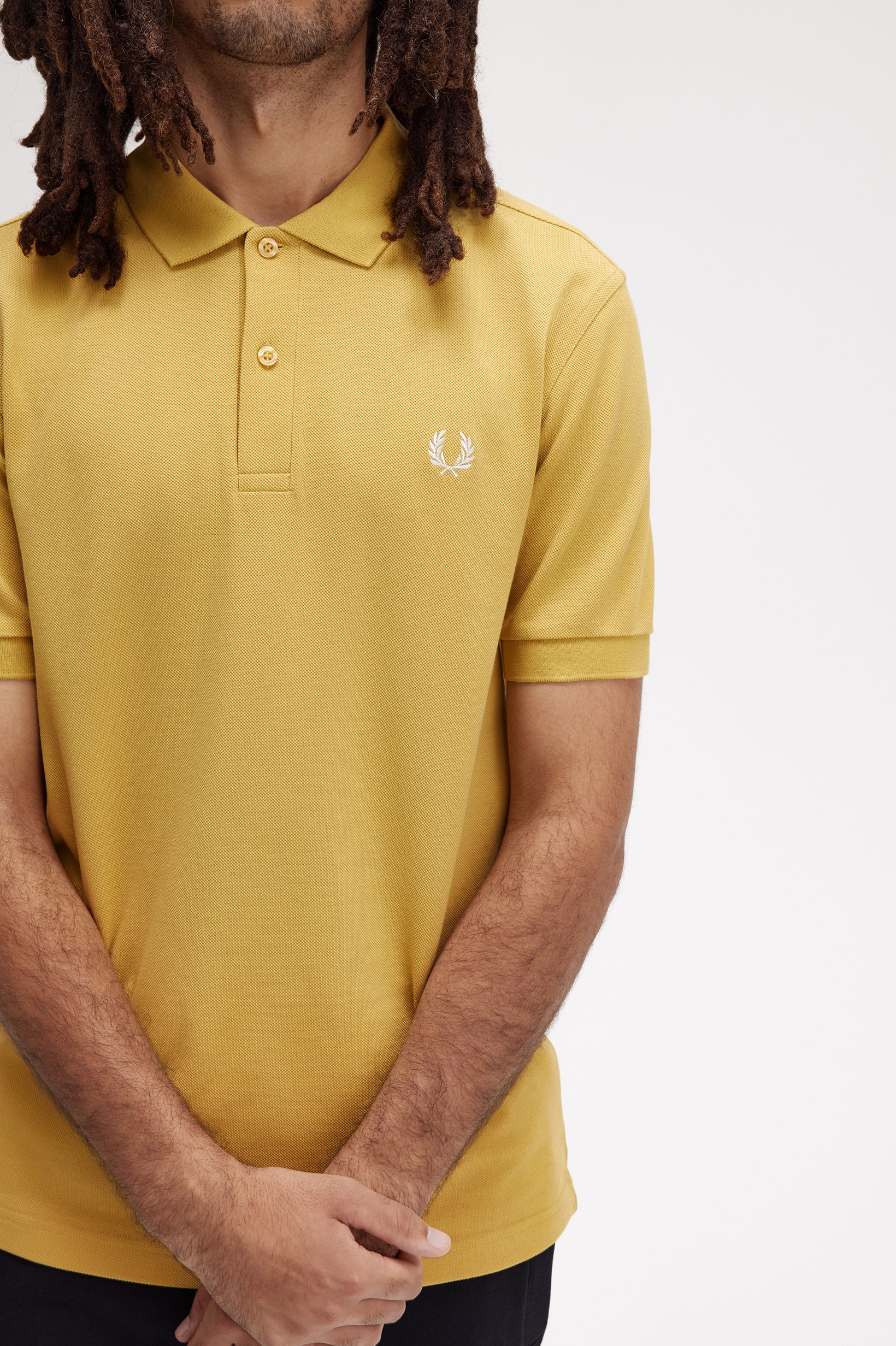 Polo Fred Perry 'M6000' Amarelo-1