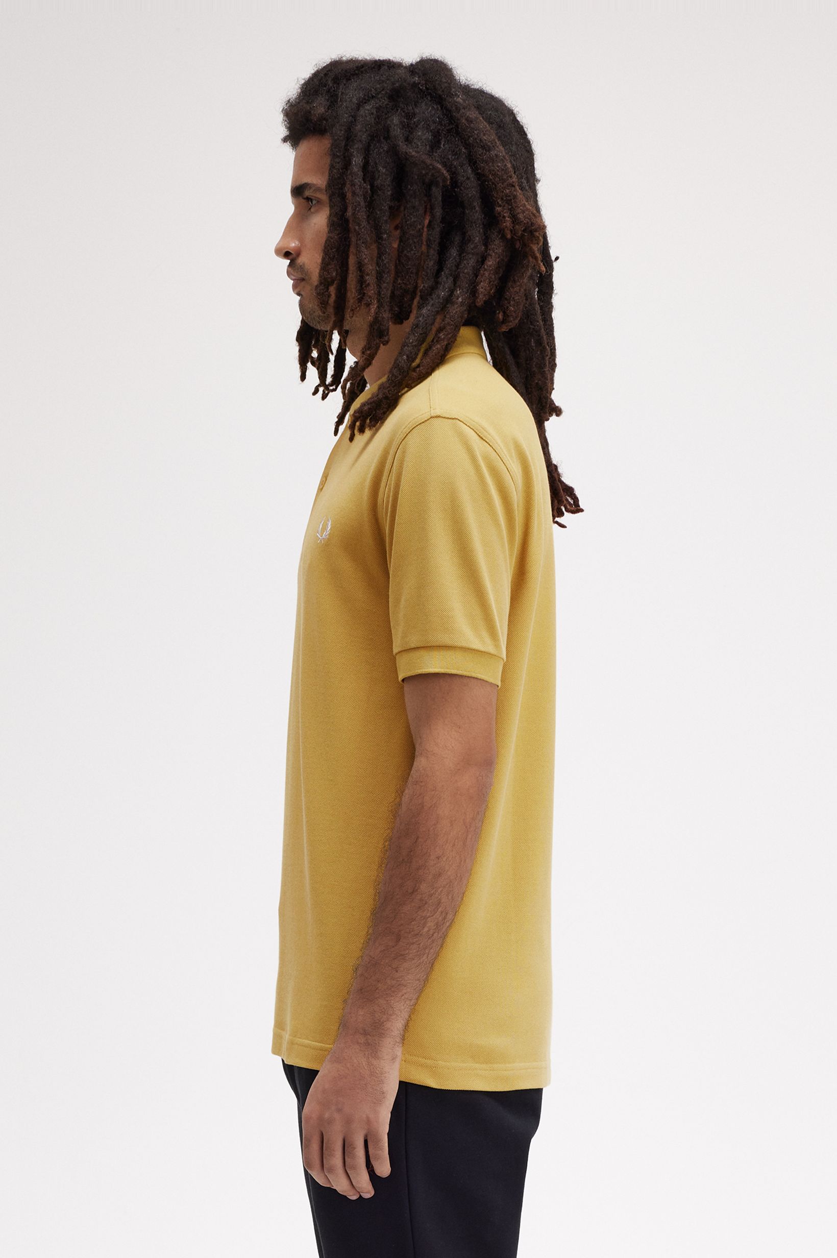 Polo Fred Perry 'M6000' Amarelo-2