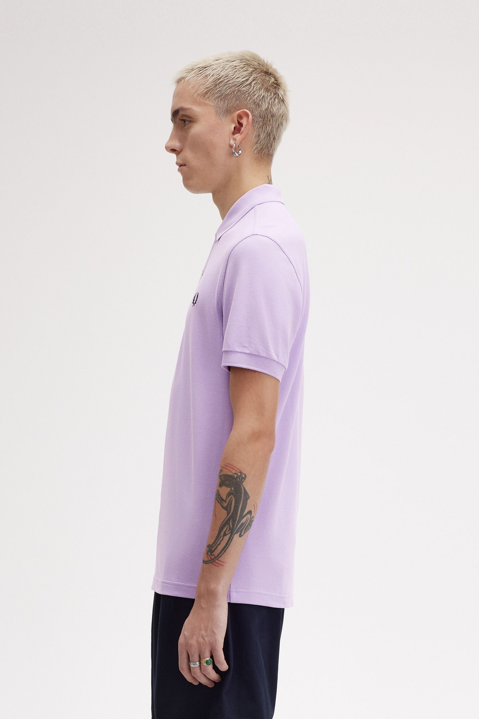 Polo Fred Perry 'M6000' Lilás-2