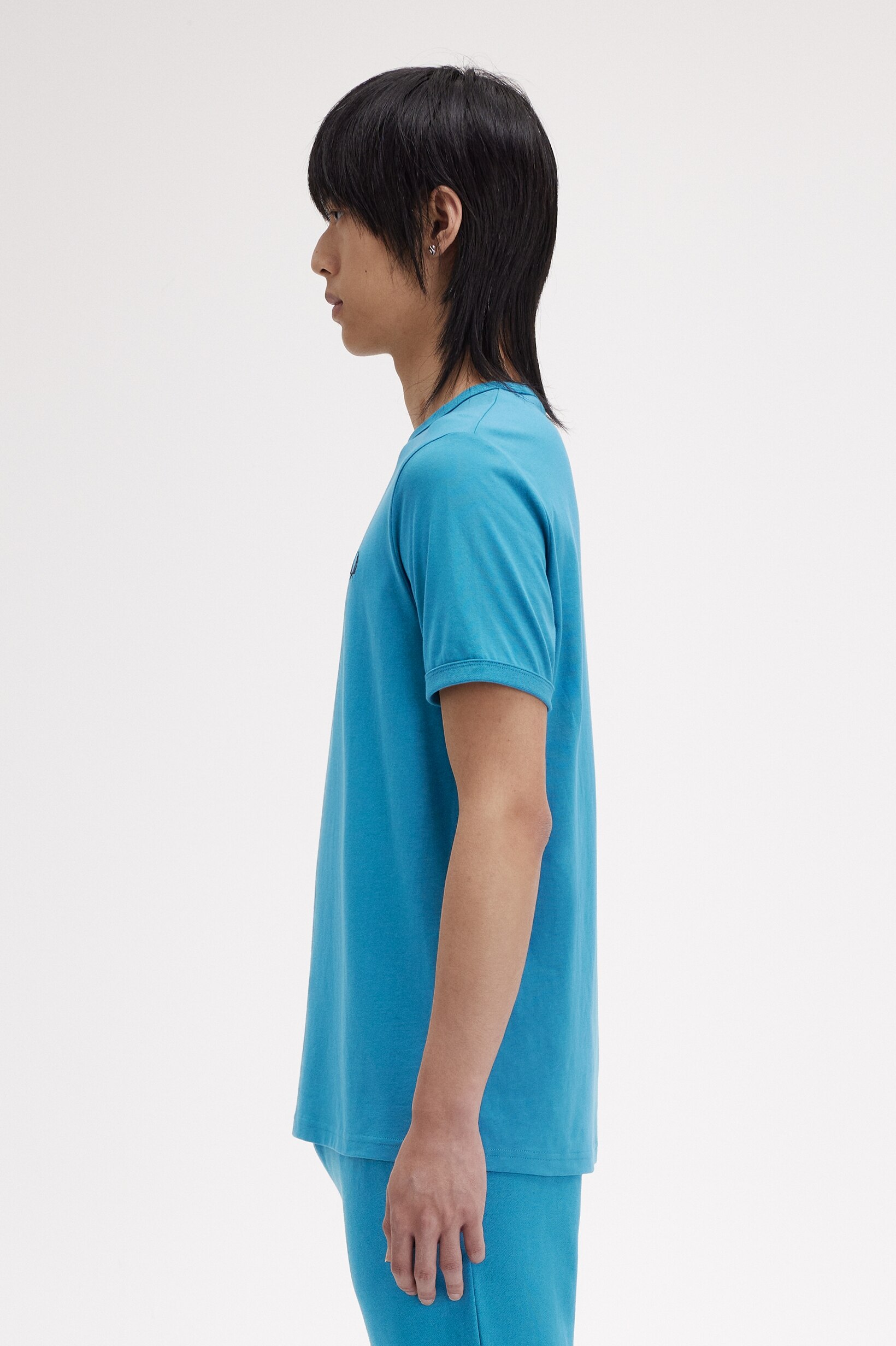T-Shirt 'Ringer' Azul-2