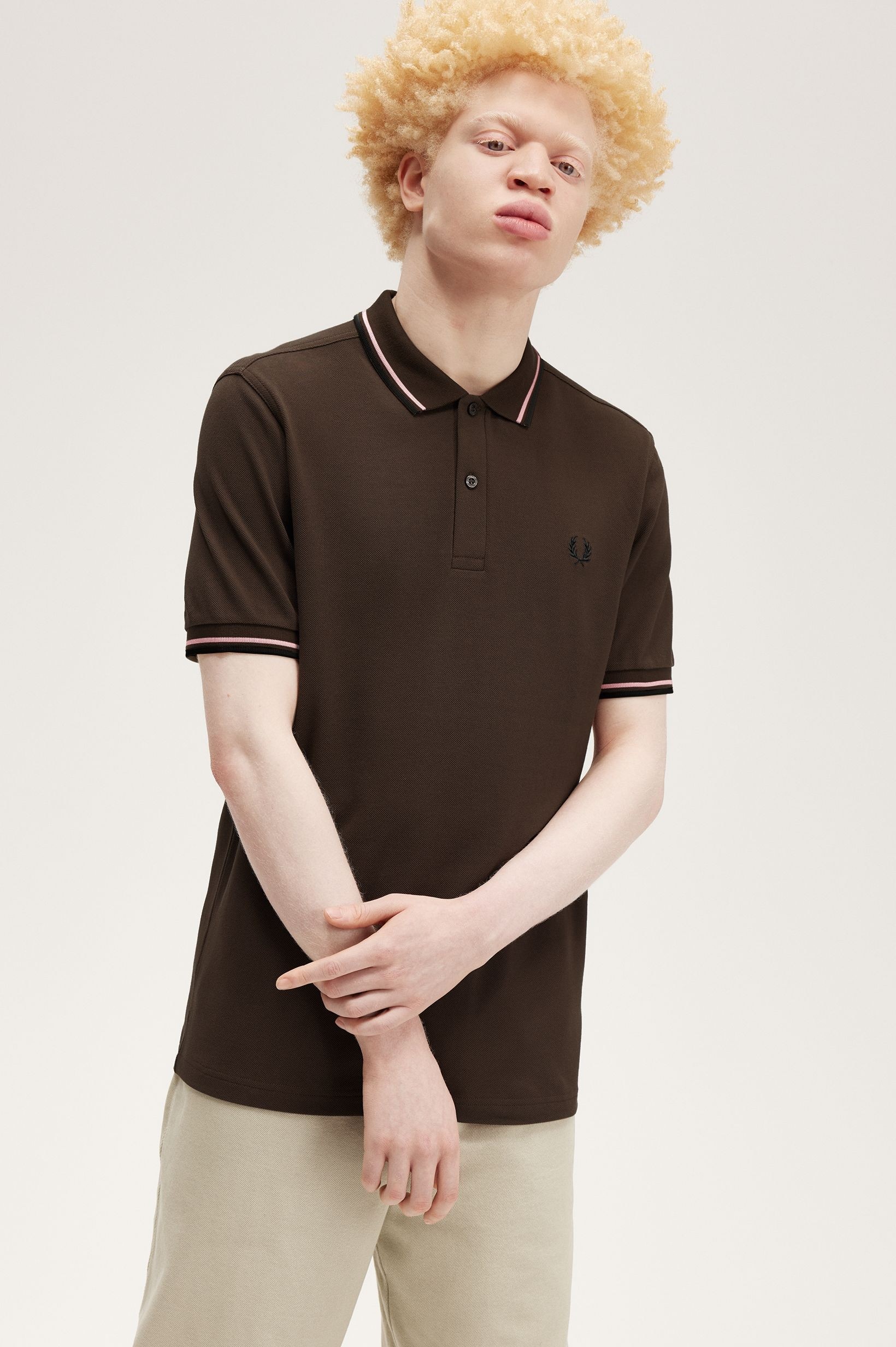 Imagem 0 de Polo original 'Twin Tipped Fred Perry Shirt'