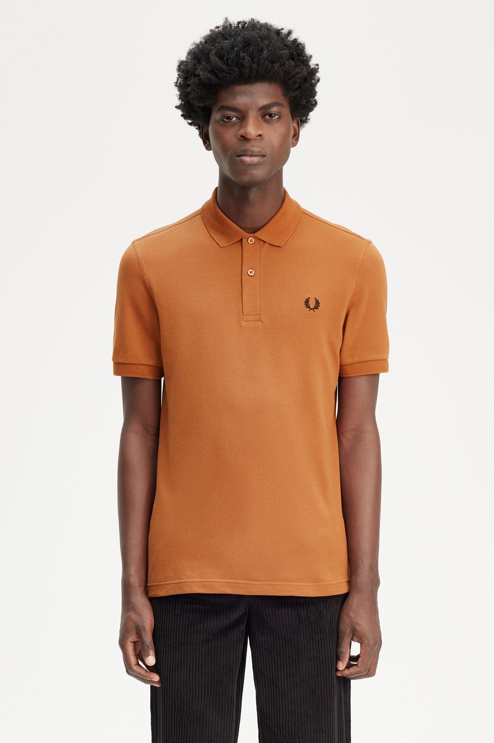 Polo Fred Perry 'M6000' Laranja-1