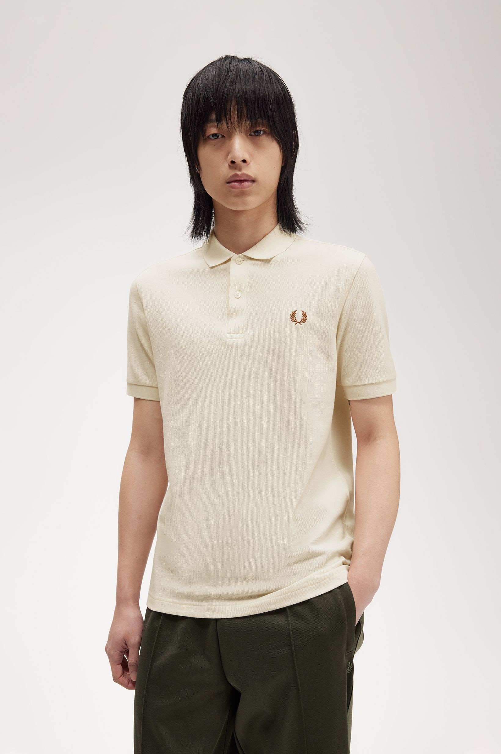 Polo Fred Perry 'M6000' Cru-1