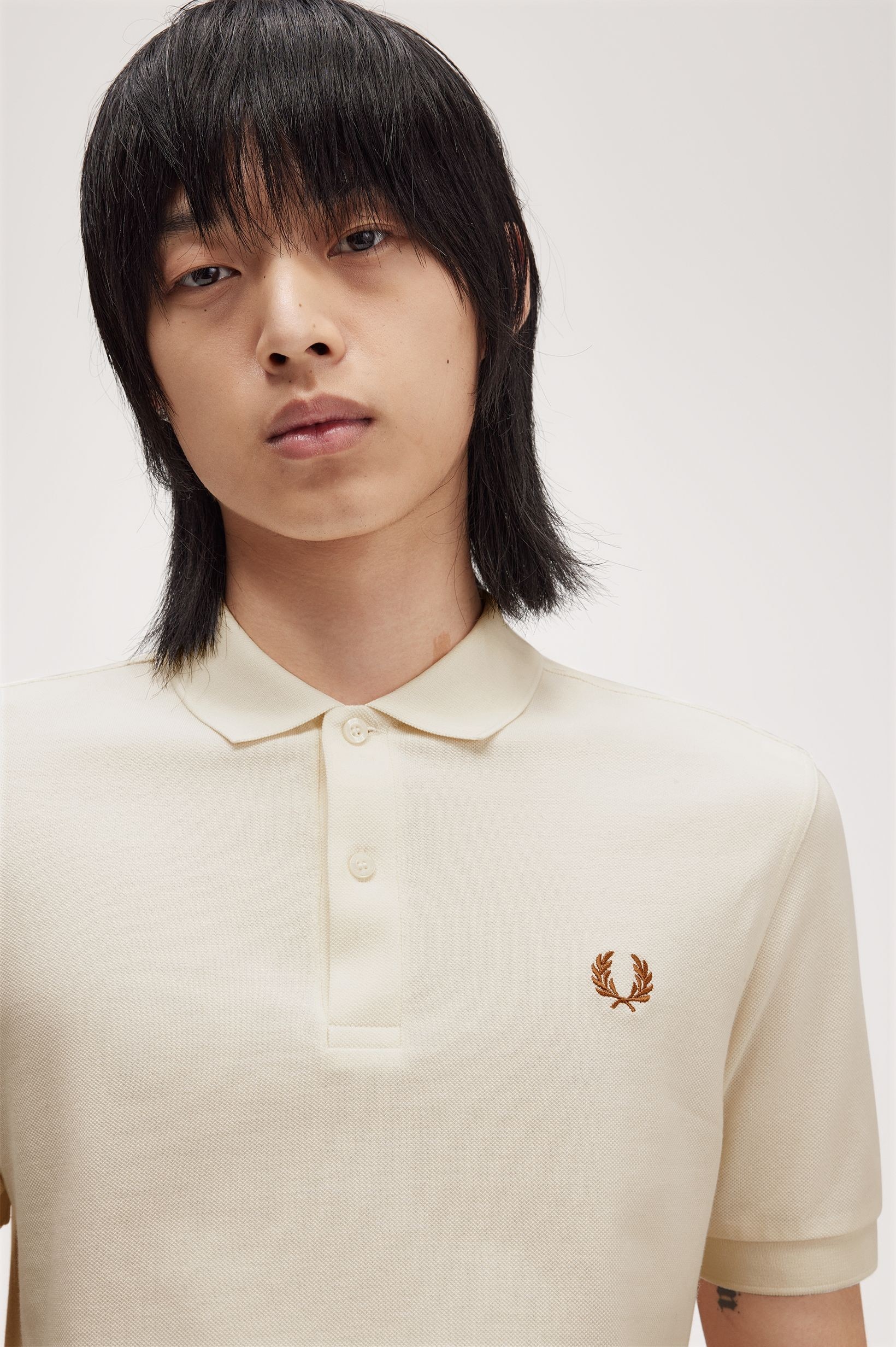 Polo Fred Perry 'M6000' Cru-3