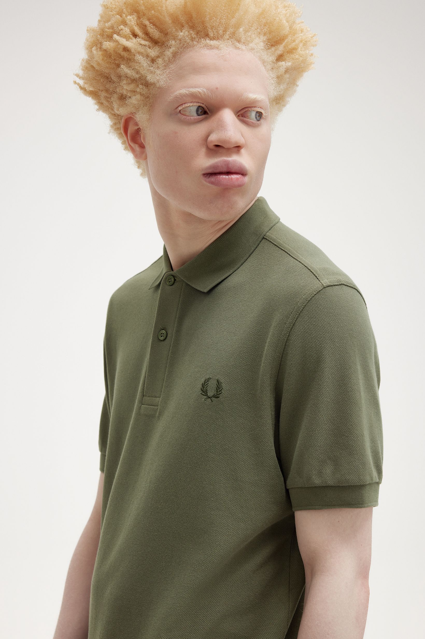 Polo Fred Perry 'M6000' Verde-1