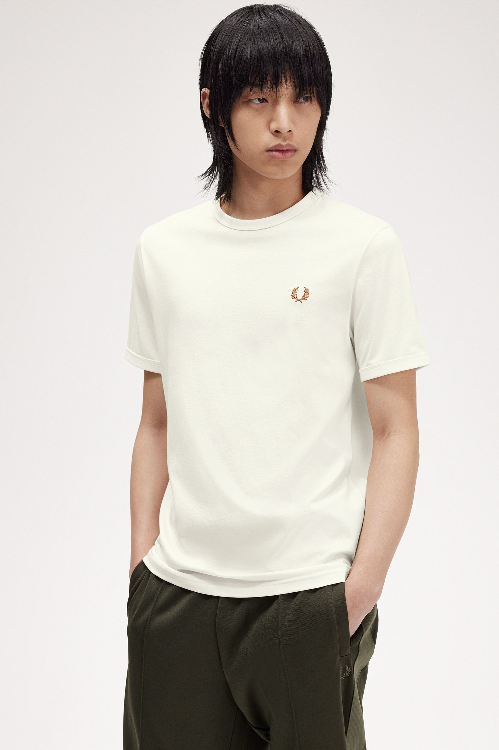 T-Shirt 'Ringer' Cru-1