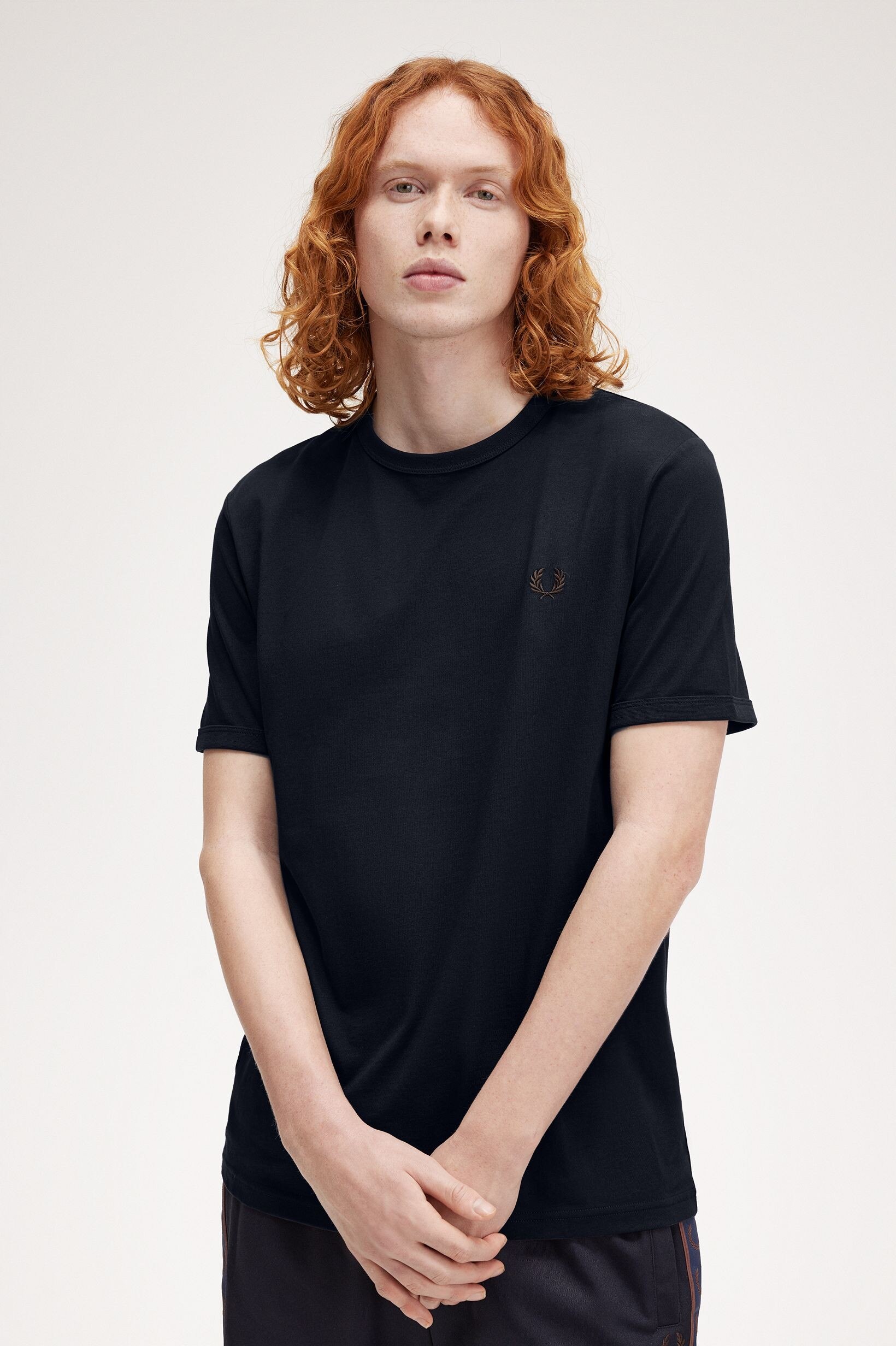 T-Shirt 'Ringer' Azul-marinho-2