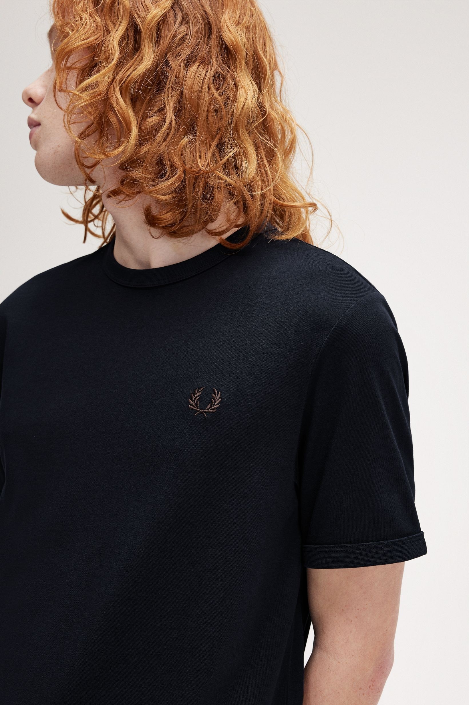 T-Shirt 'Ringer' Azul-marinho-3
