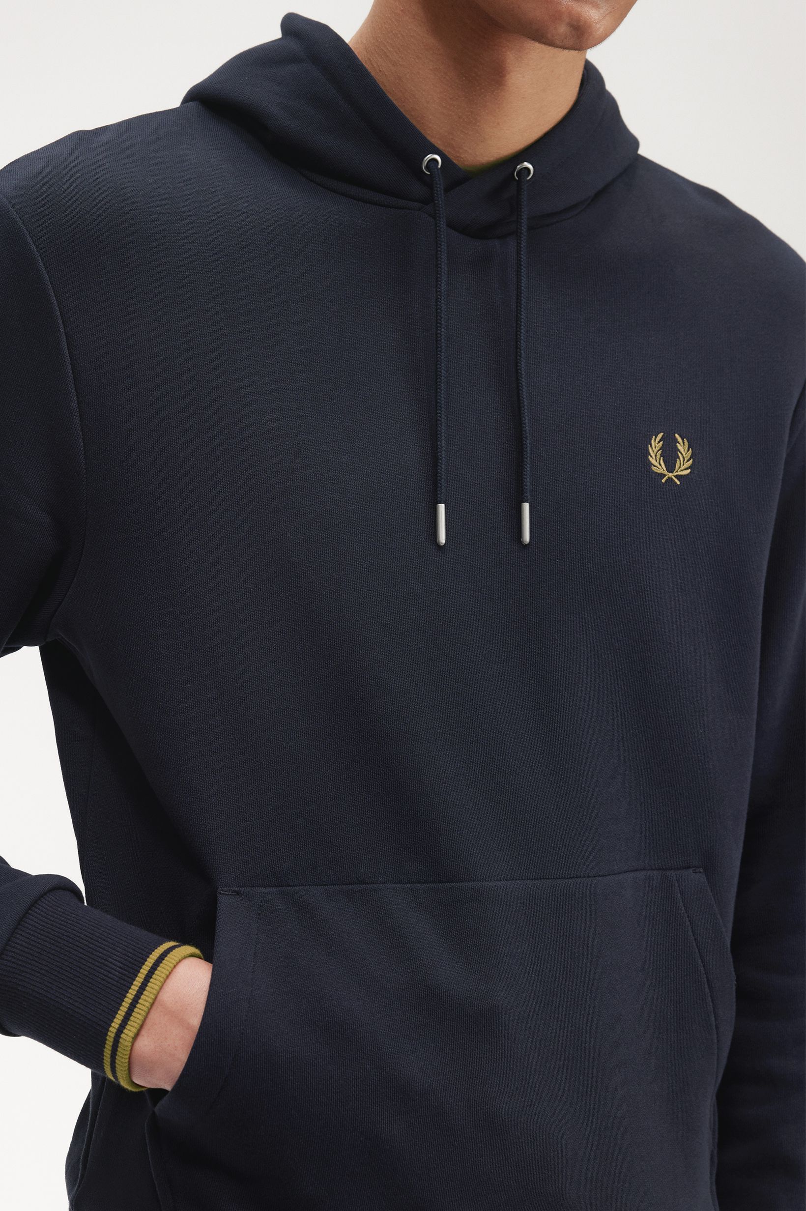 Sweatshirt com capuz Azul-marinho-2