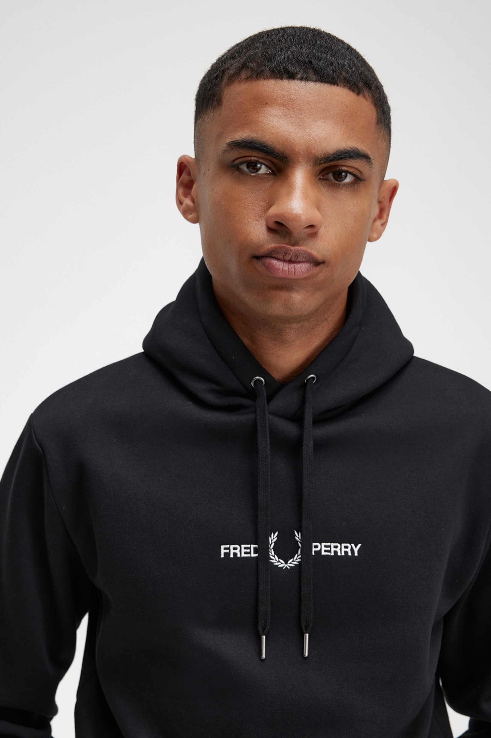 Sweatshirt com capuz Preto-3