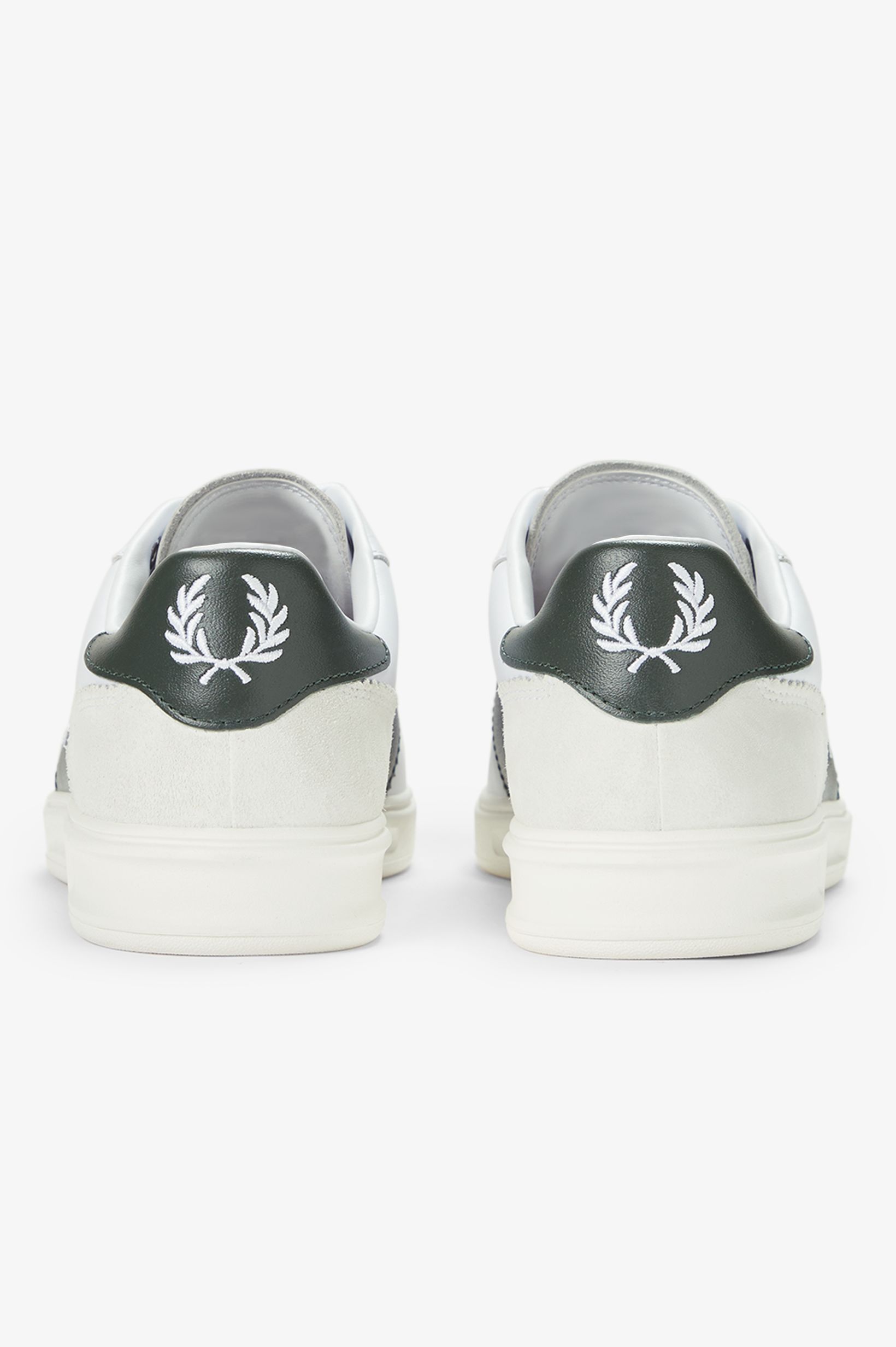 Sapatilhas Unisexo 'B4' em pele Fred Perry Cru-5