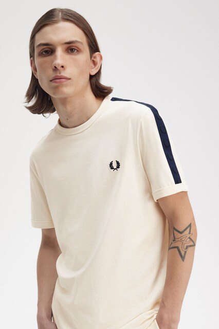 Imagem 0 de T-Shirt 'Contrast Tape Ringer'