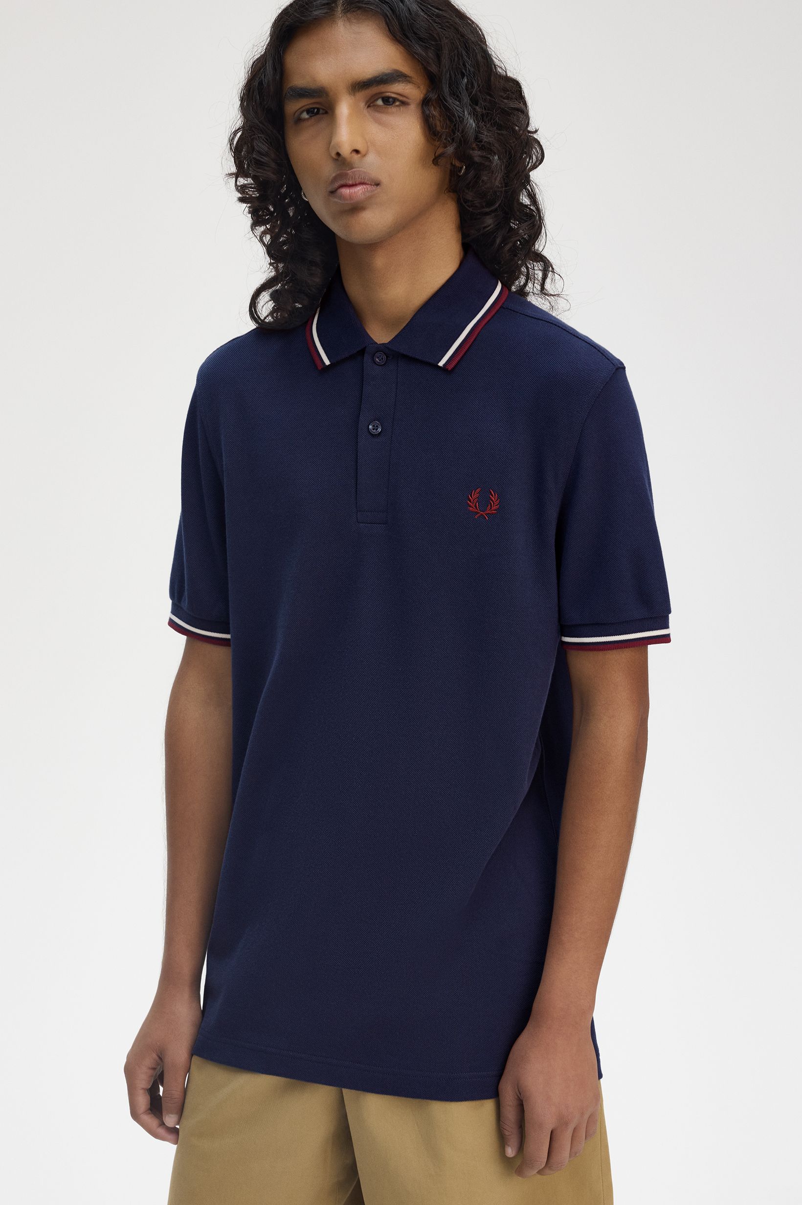 Imagem 0 de Polo original  'Twin Tipped Fred Perry Shirt'