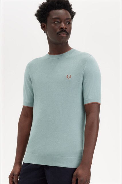 Imagem 0 de T-Shirt em Malha com Frente Texturada