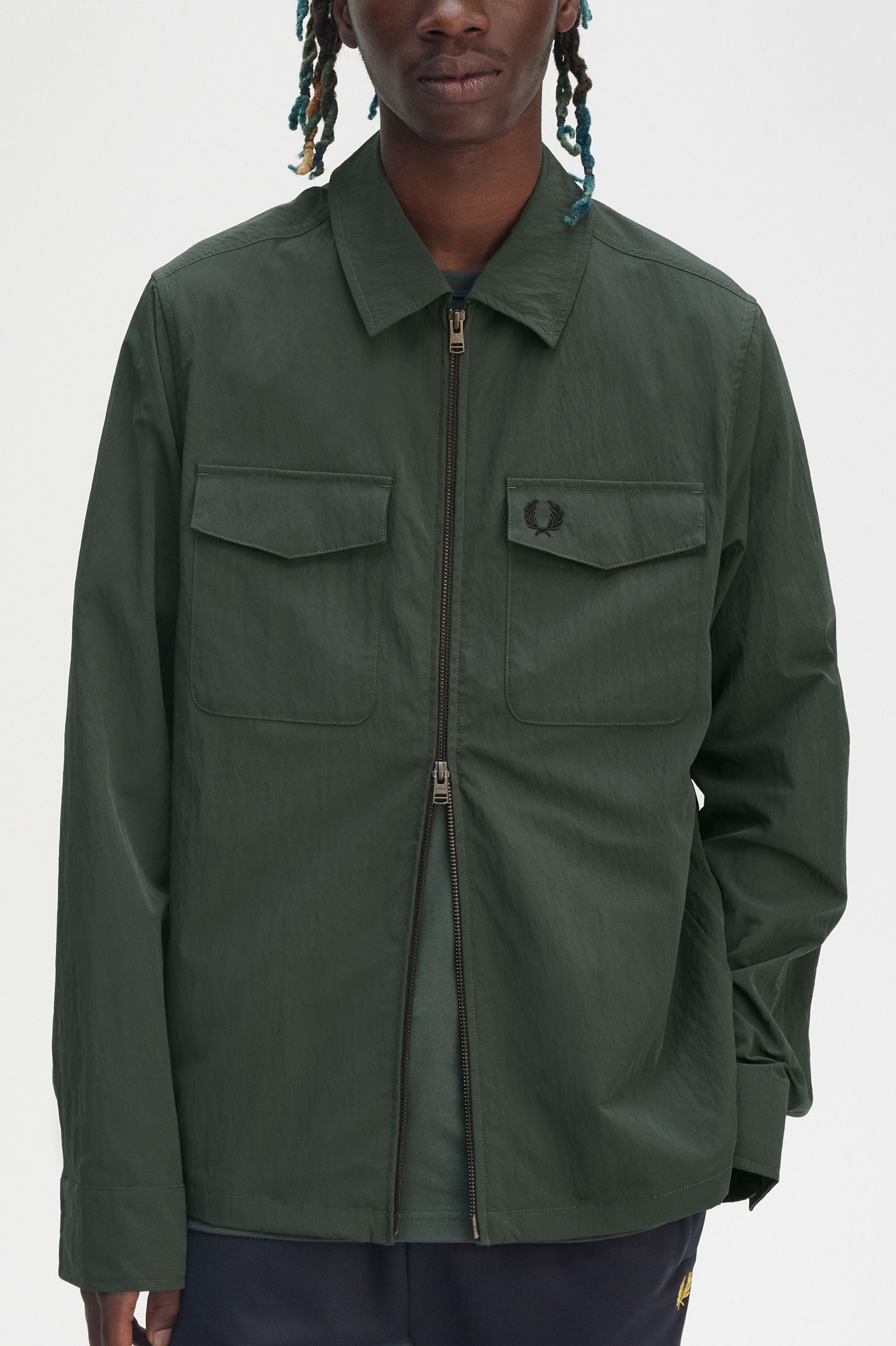 Sobrecamisa Fred Perry Azul-1