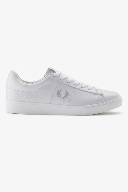 Imagem 0 de Sapatilha unisexo 'Spencer' em pele Fred Perry