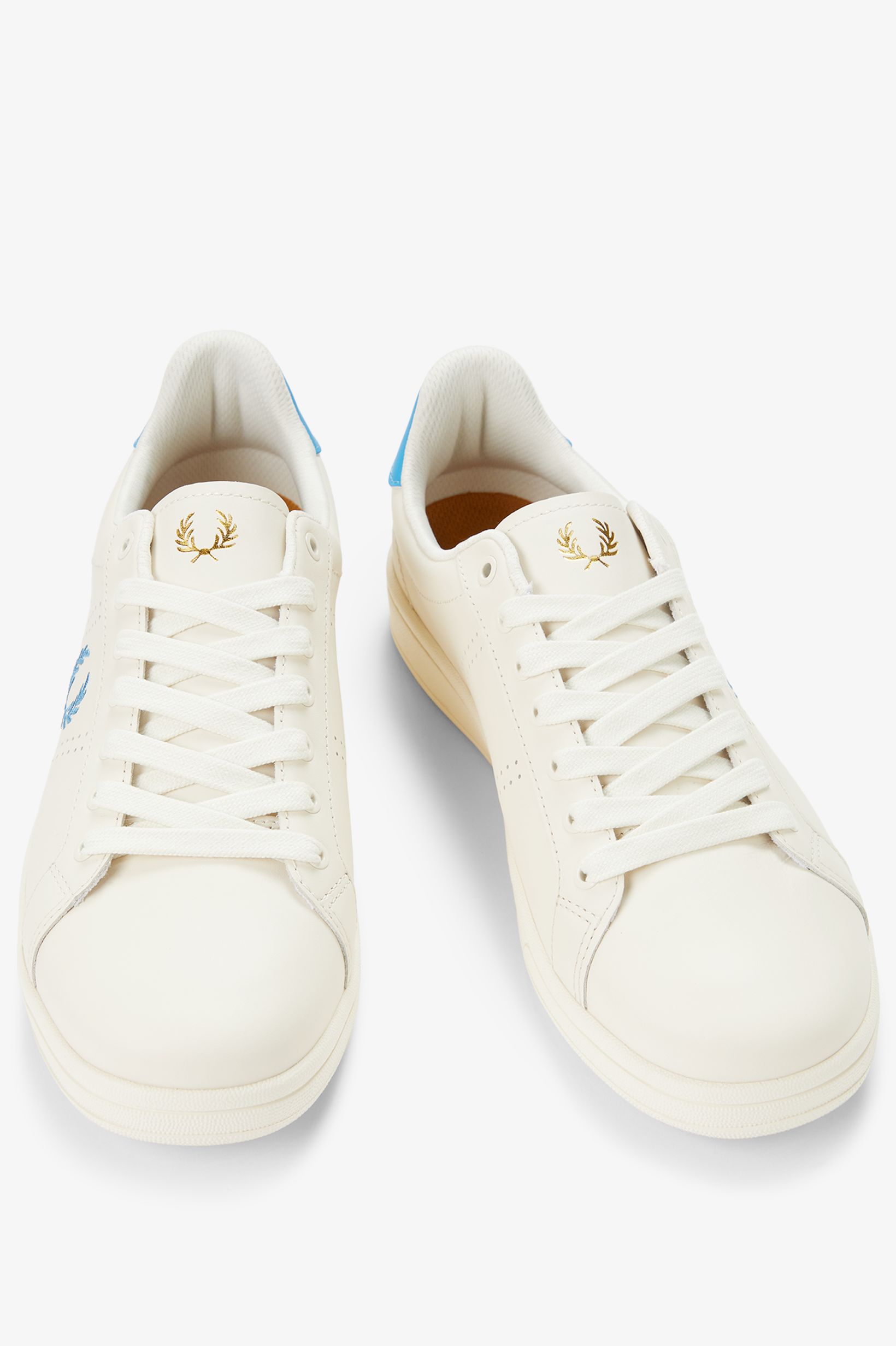 Sapatilhas 'B721' em Pele Fred Perry Cru-3