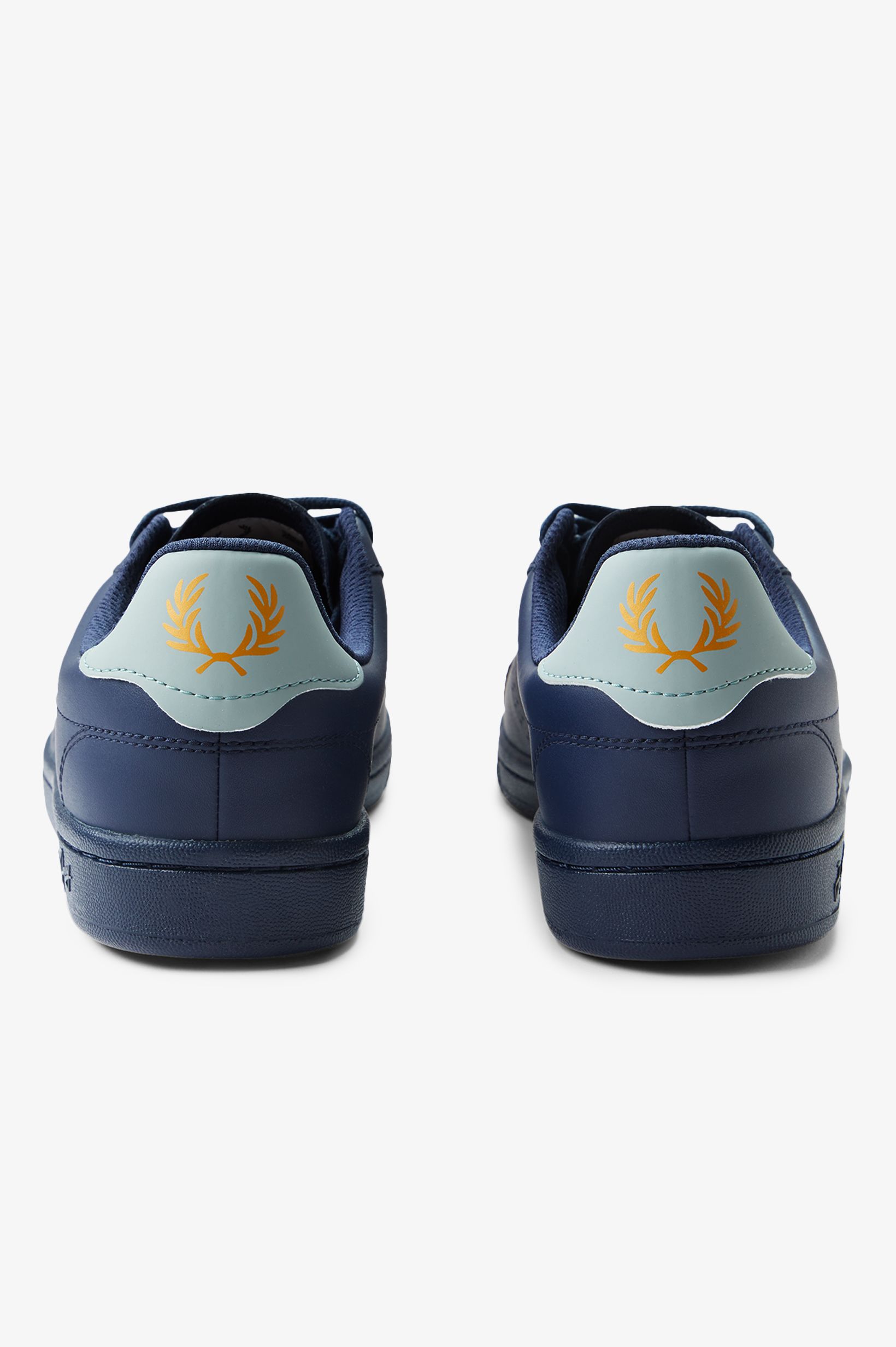 Sapatilhas 'B721' em Pele Fred Perry Azul-5