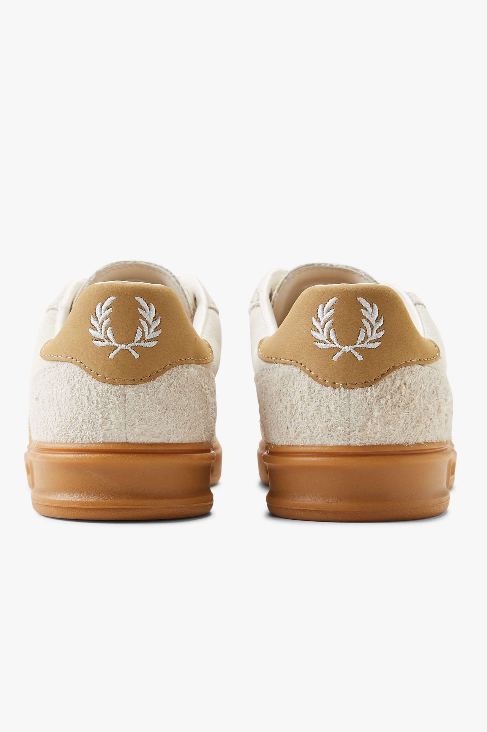 Sapatilhas Unisexo 'B4' em Pele Fred Perry Cru-4