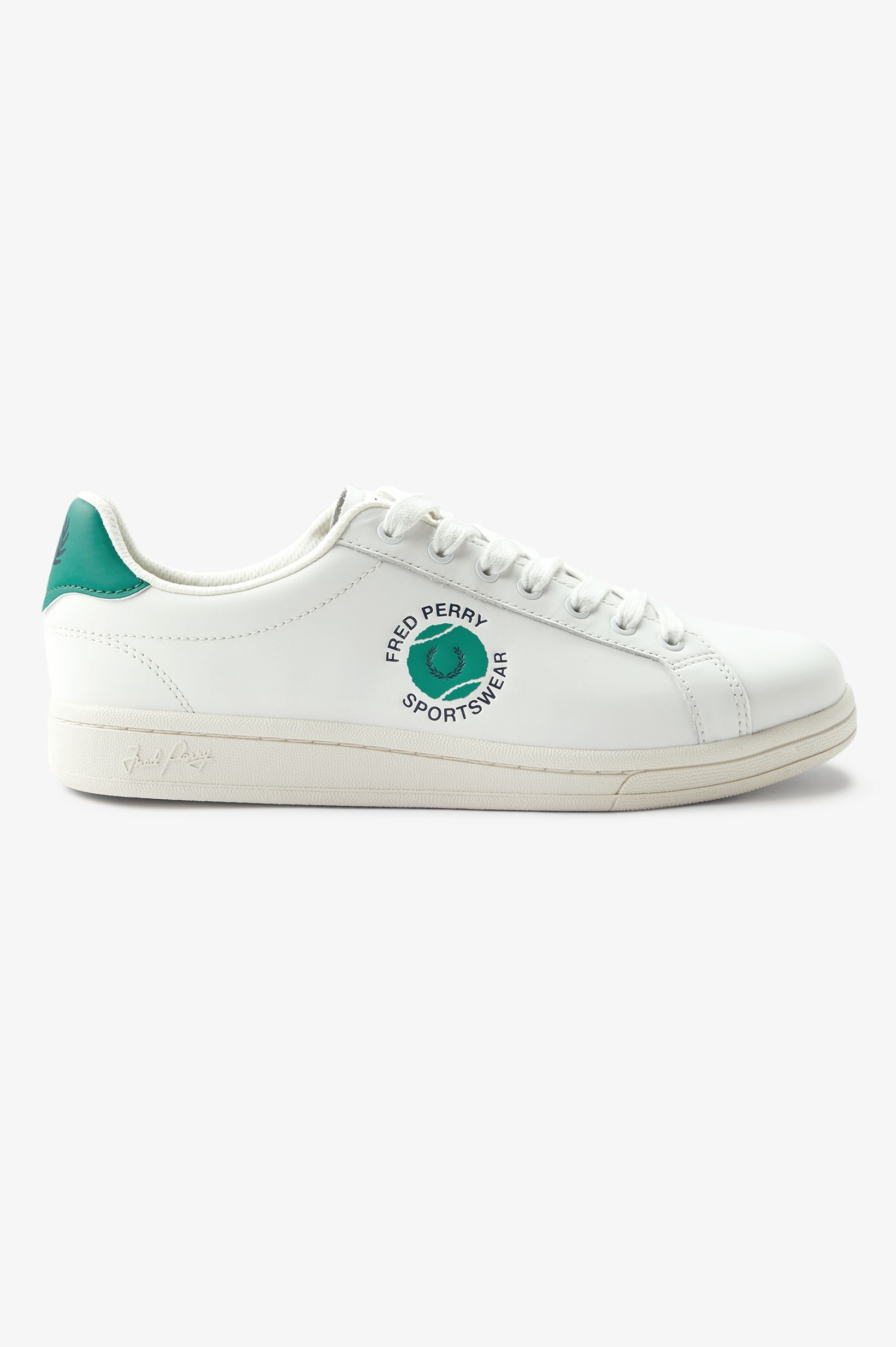 Sapatilhas em Pele 'B721' Branco-1
