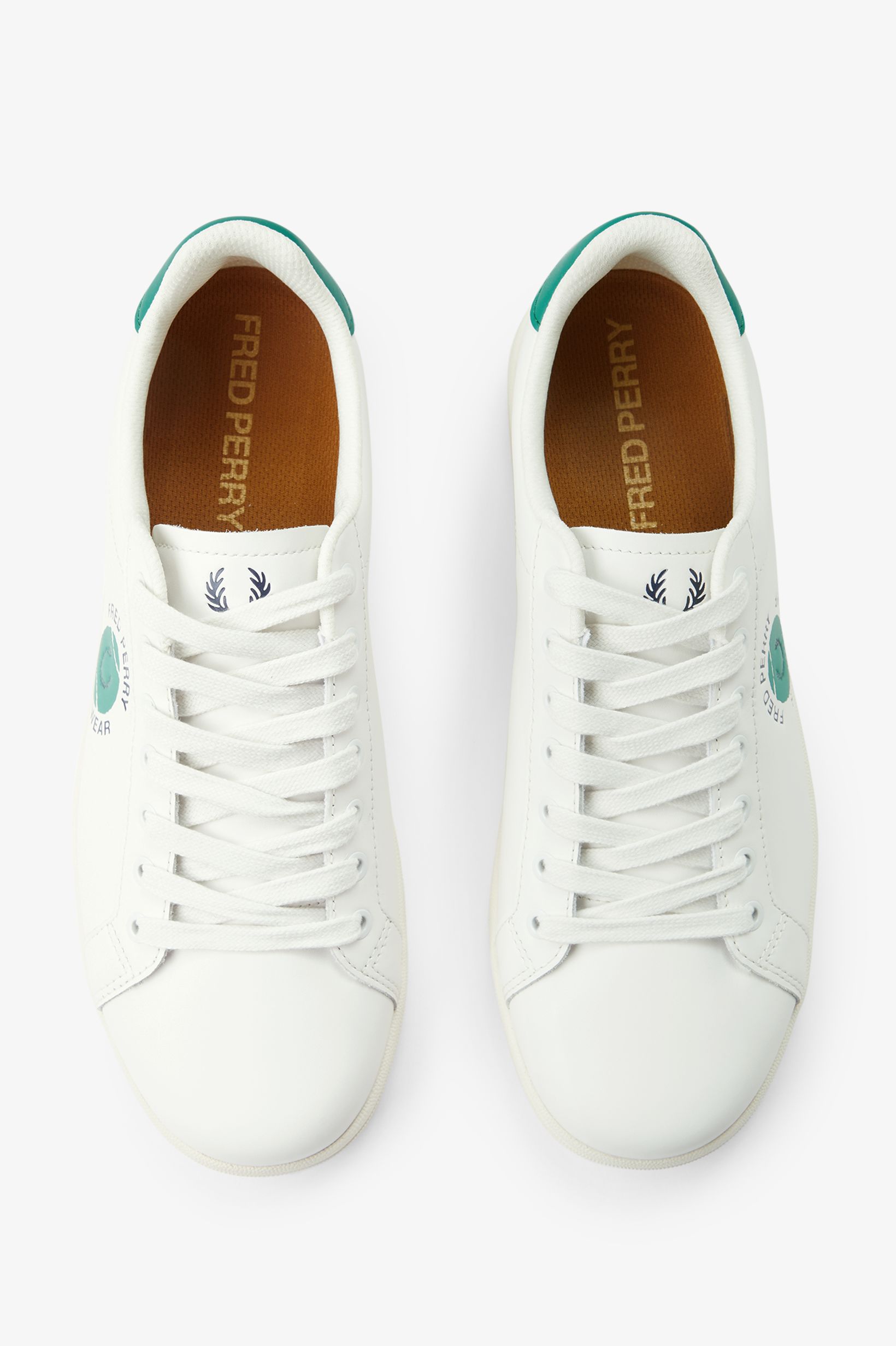 Sapatilhas em Pele 'B721' Branco-2