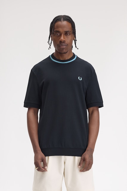 Imagem 0 de T-Shirt 'Crew Neck Pique'