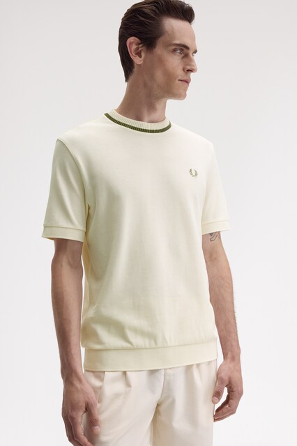 Imagem 0 de T-Shirt 'Crew Neck Pique'