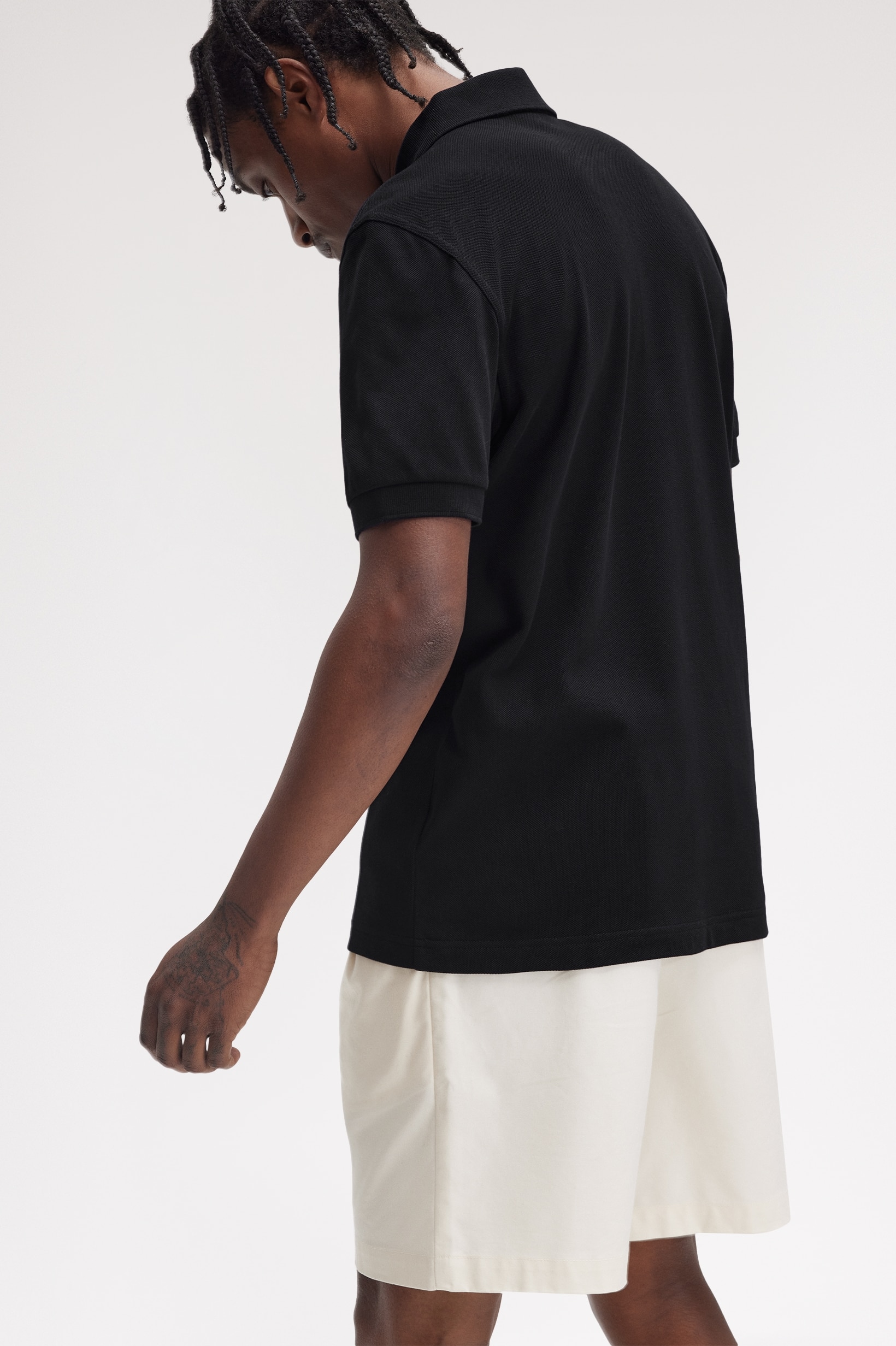 Polo Fred Perry 'M6000' Preto-2