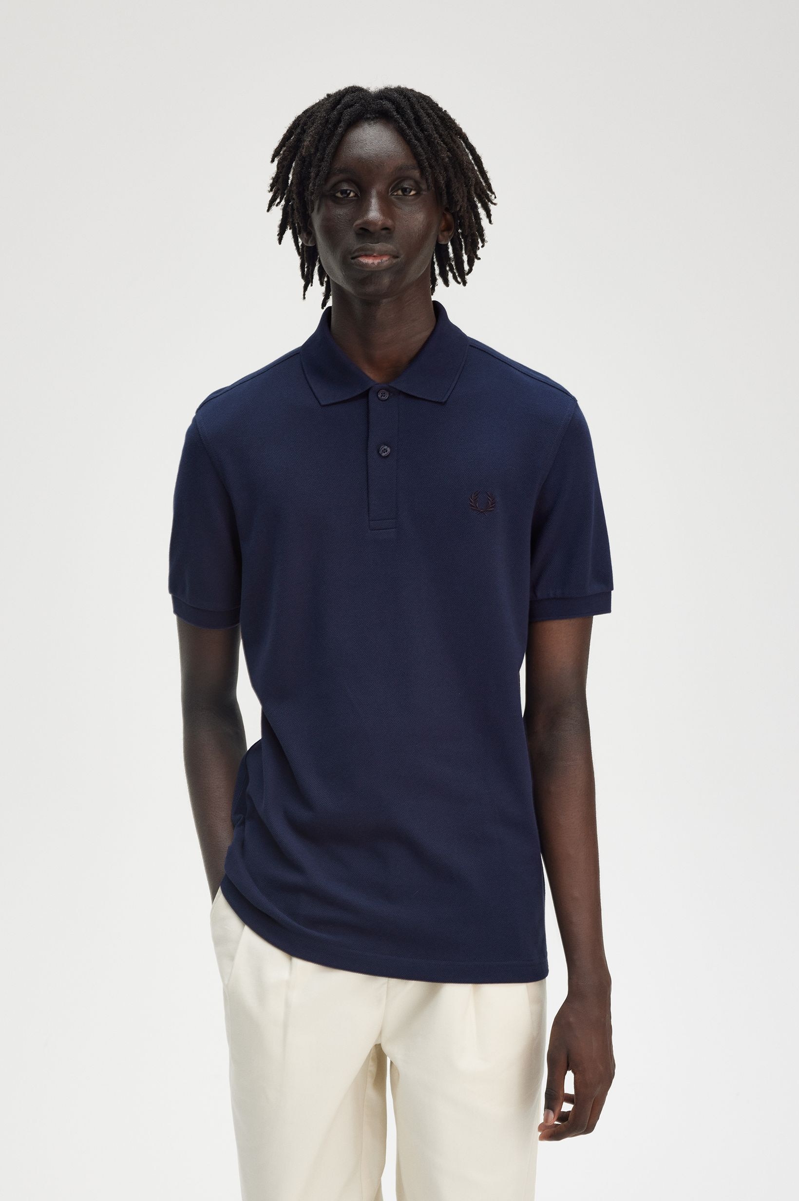 Polo Fred Perry 'M6000' Azul-1