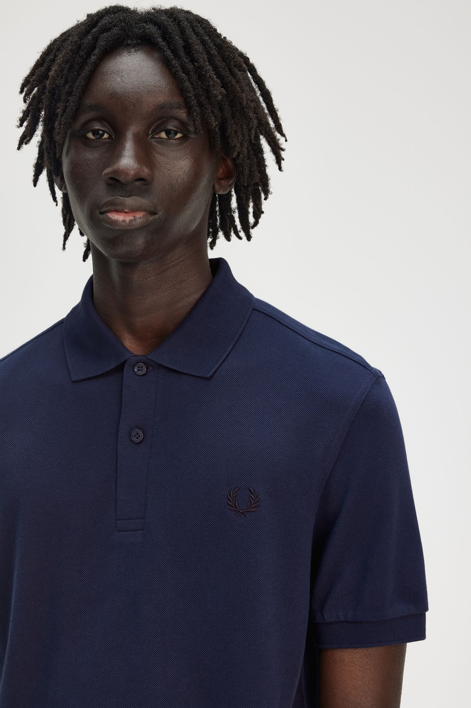 Polo Fred Perry 'M6000' Azul-3