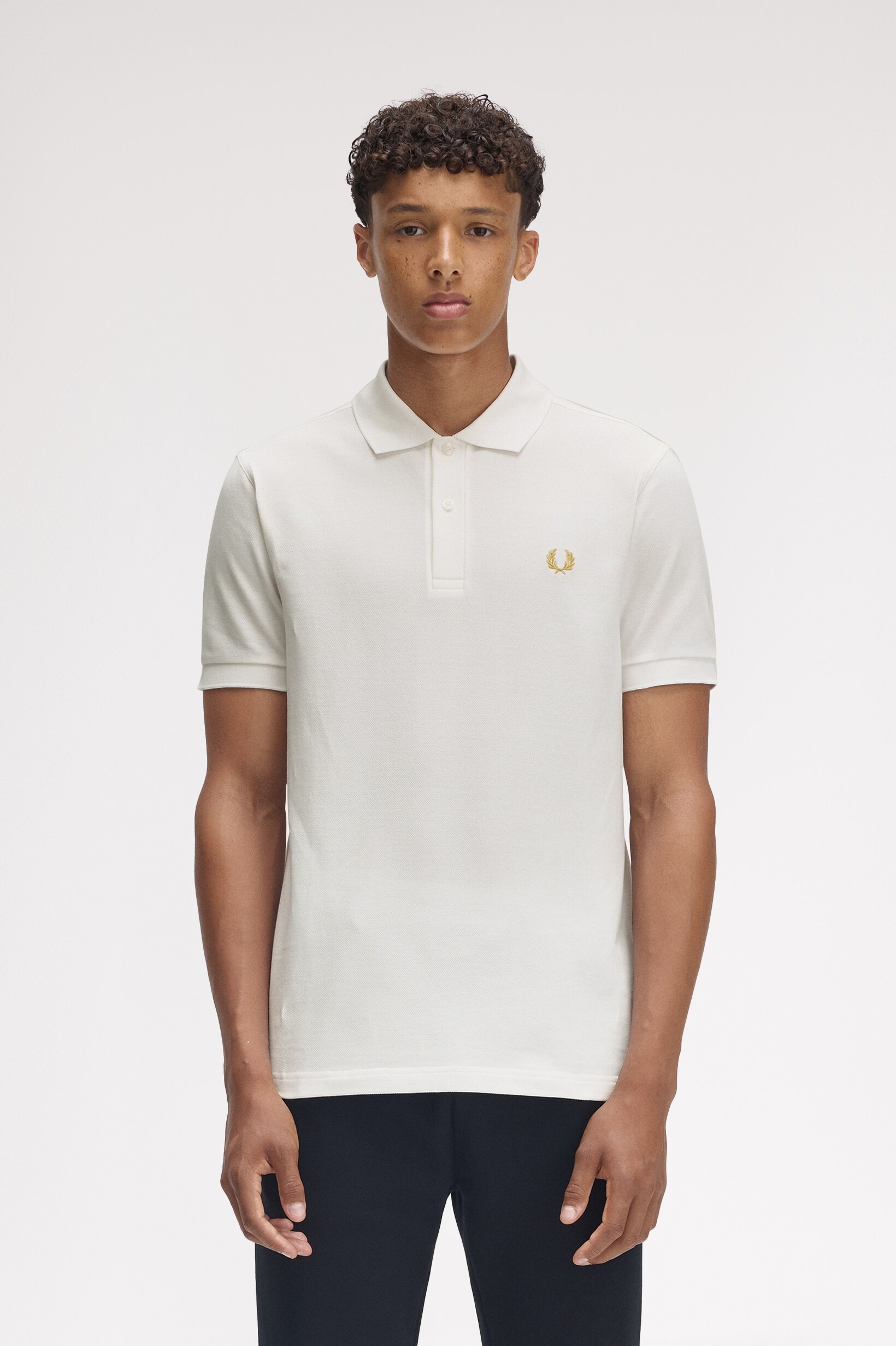 Polo Fred Perry 'M6000' Branco-1