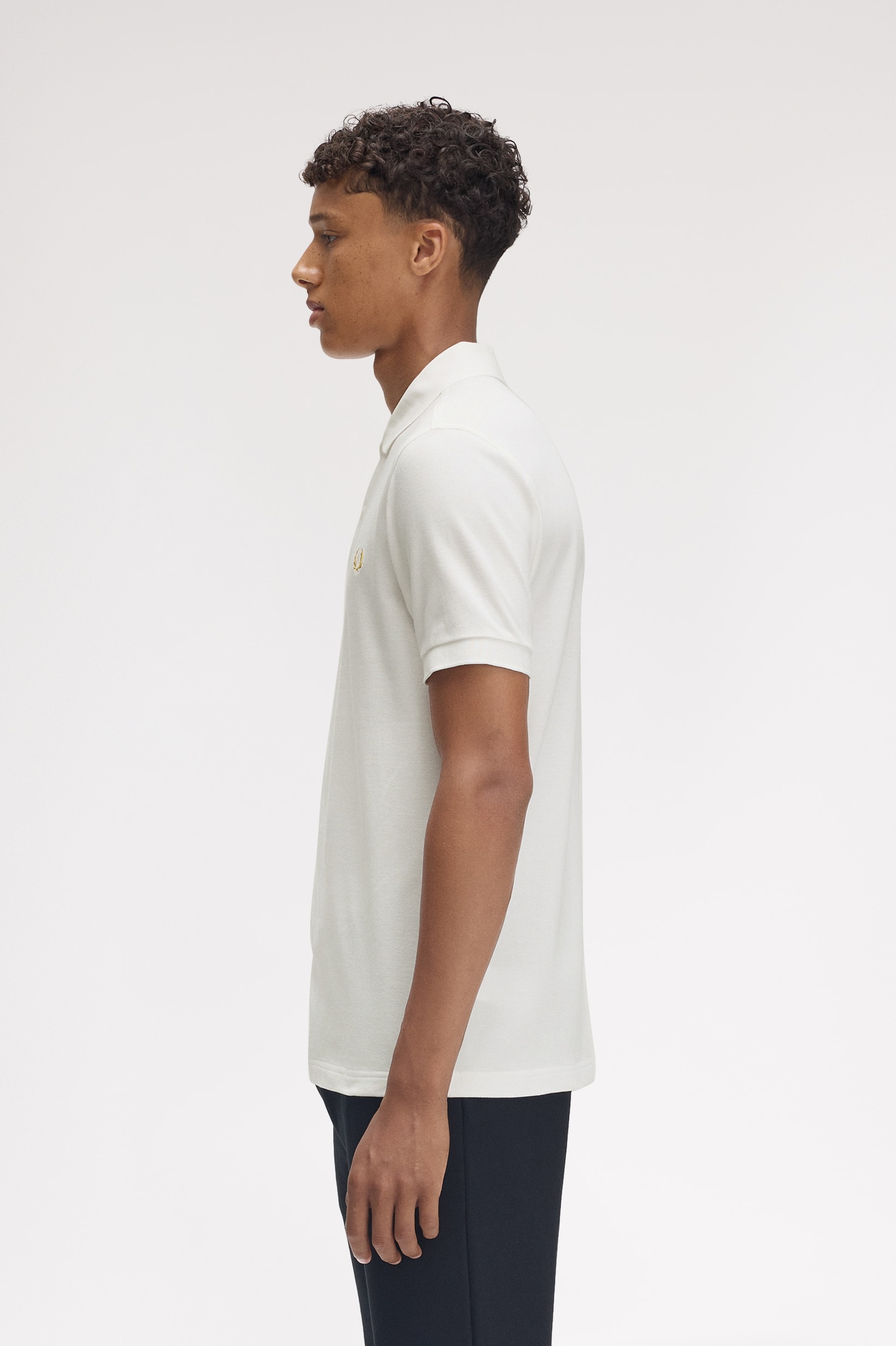 Polo Fred Perry 'M6000' Branco-2