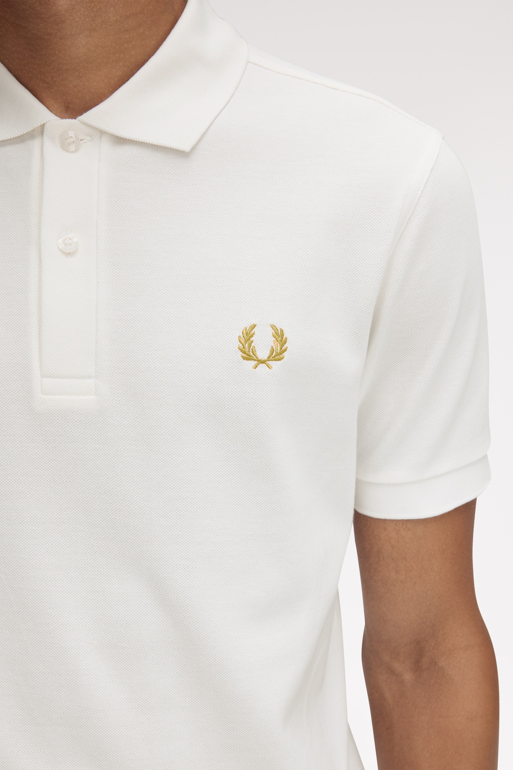 Polo Fred Perry 'M6000' Branco-3