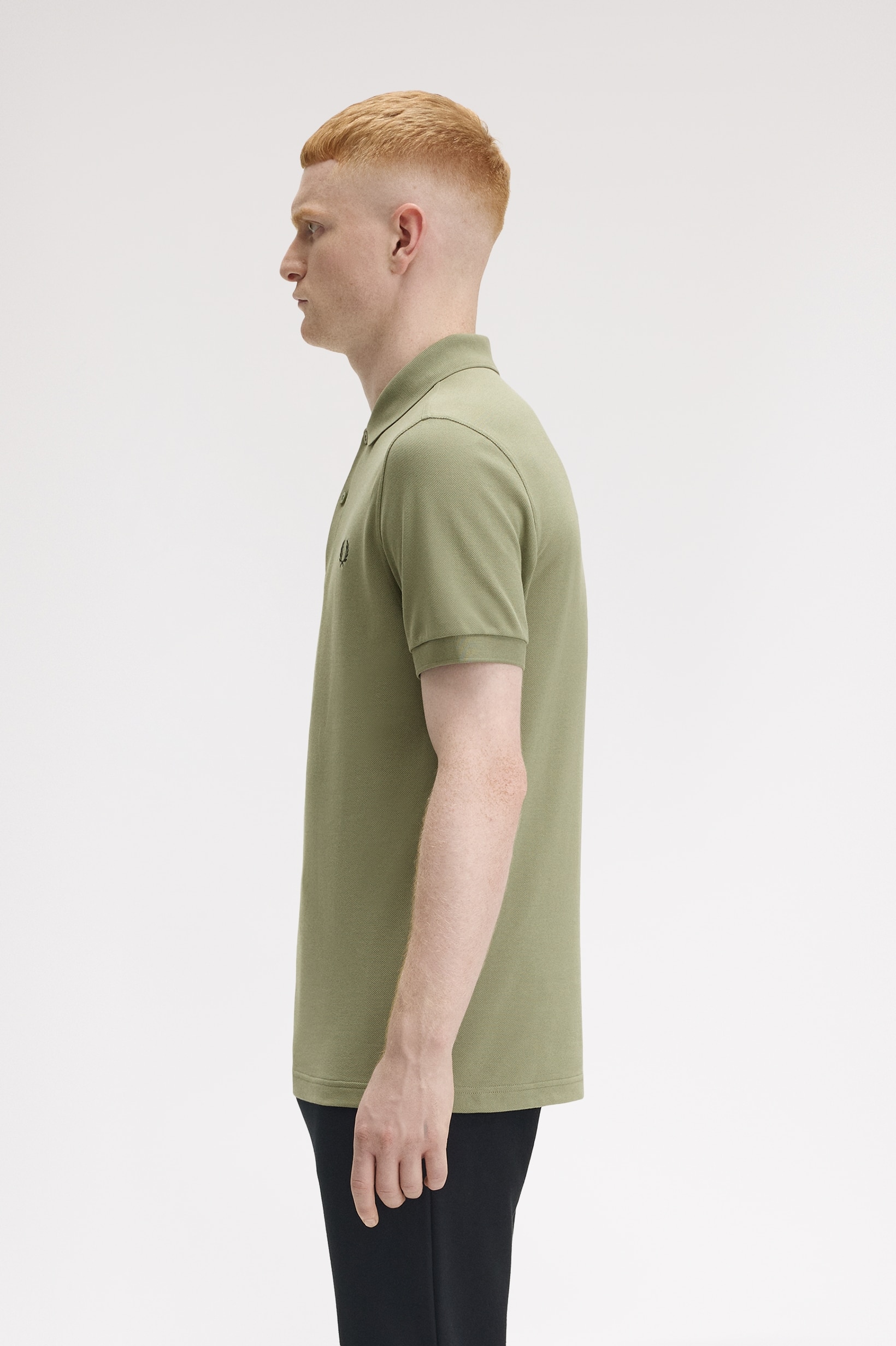 Polo Fred Perry 'M6000' Verde-2