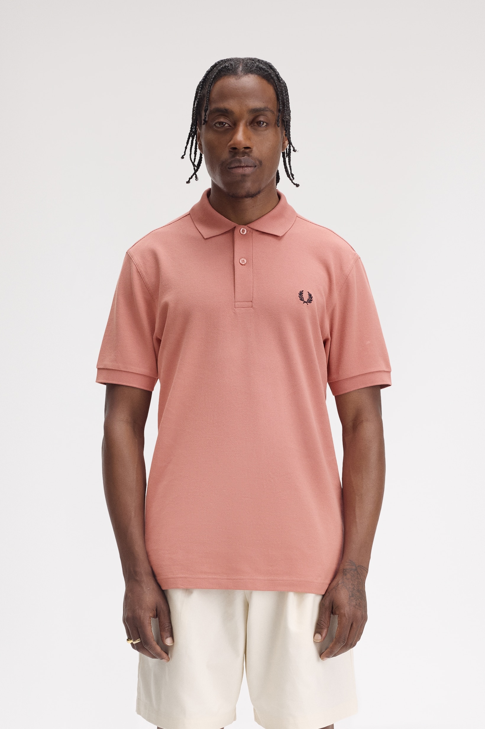 Polo Fred Perry 'M6000' Rosa-1
