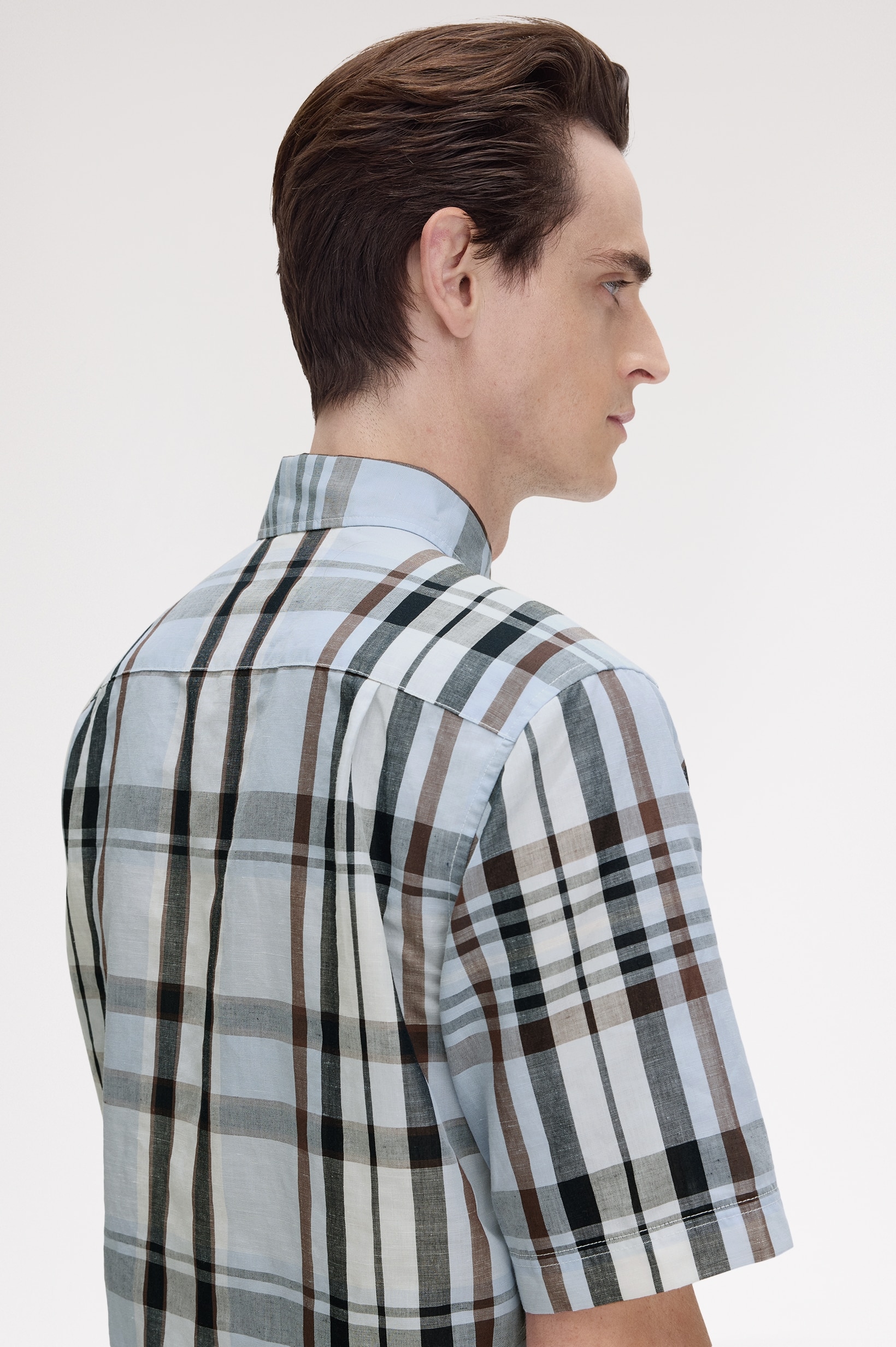 Camisa Xadrez 'Madras' Verde-2