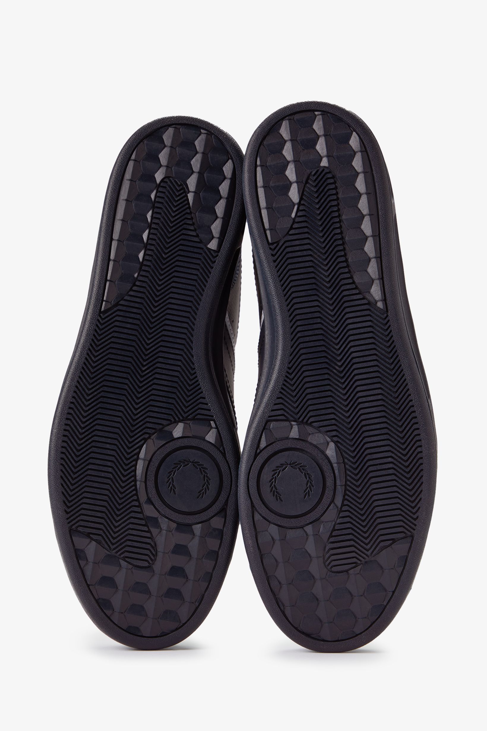 Sapatilhas 'B4' em Pele Fred Perry Azul-marinho-4